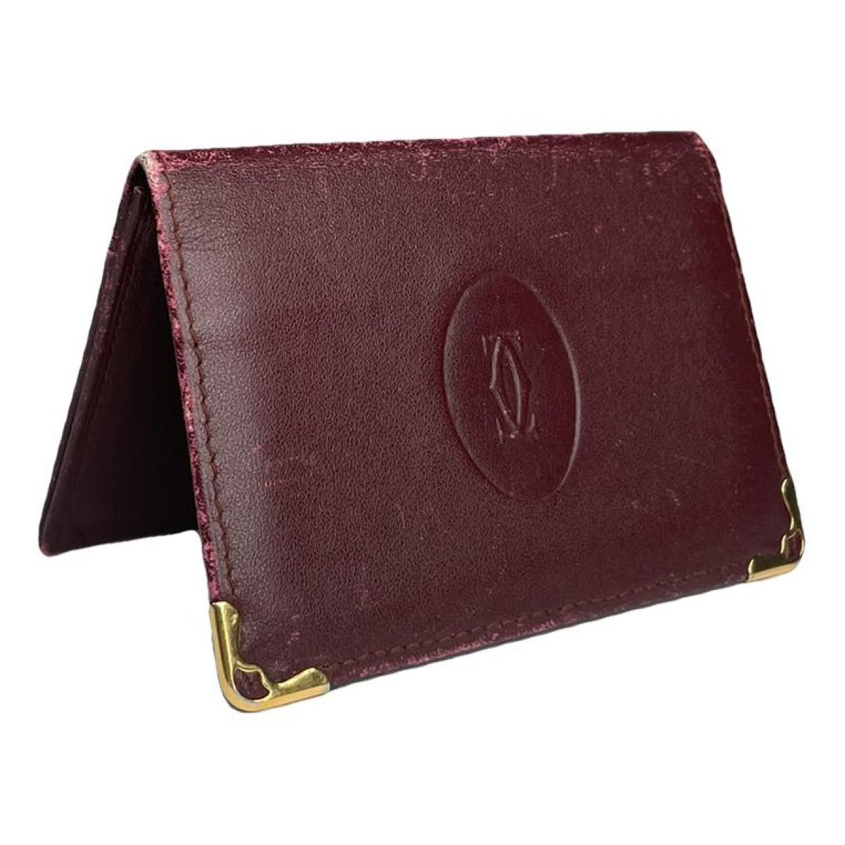 Cartier Burgundy Patent Leather Purse Size ONE SIZE - 1 Thumbnail