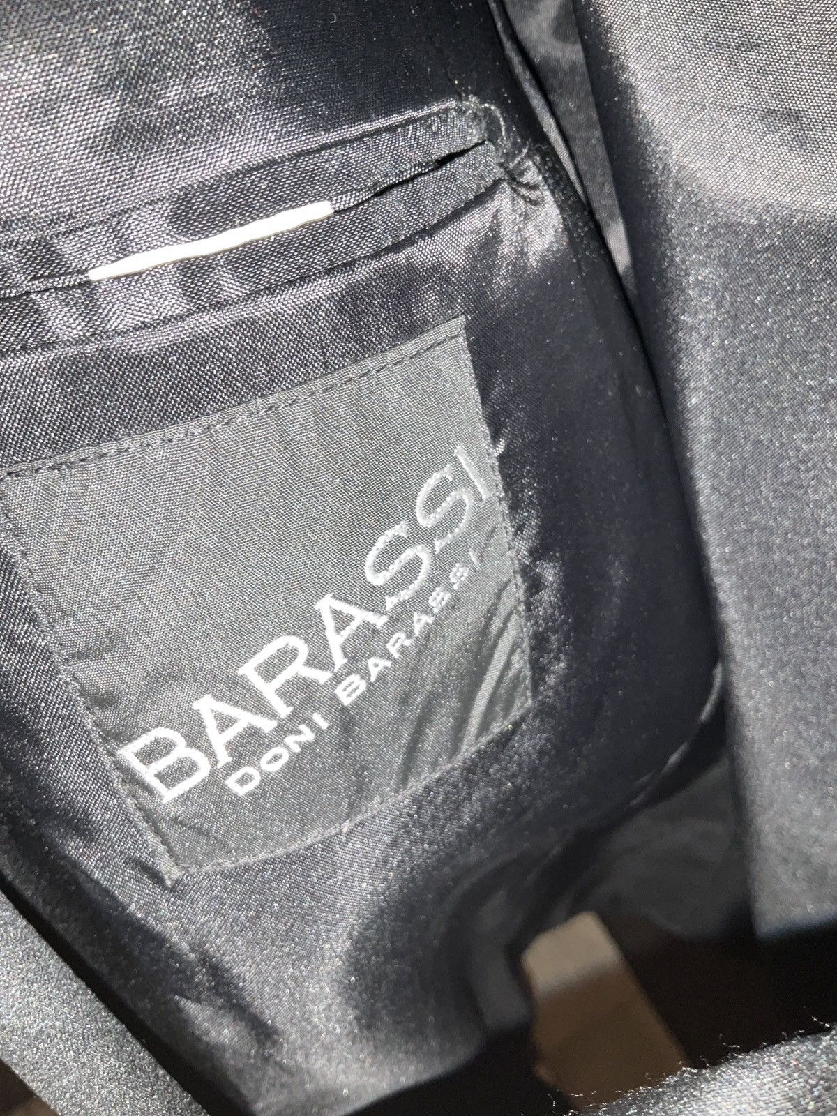 Other Black Suit Blazer from Doni Barassi Size 36S - 3 Thumbnail