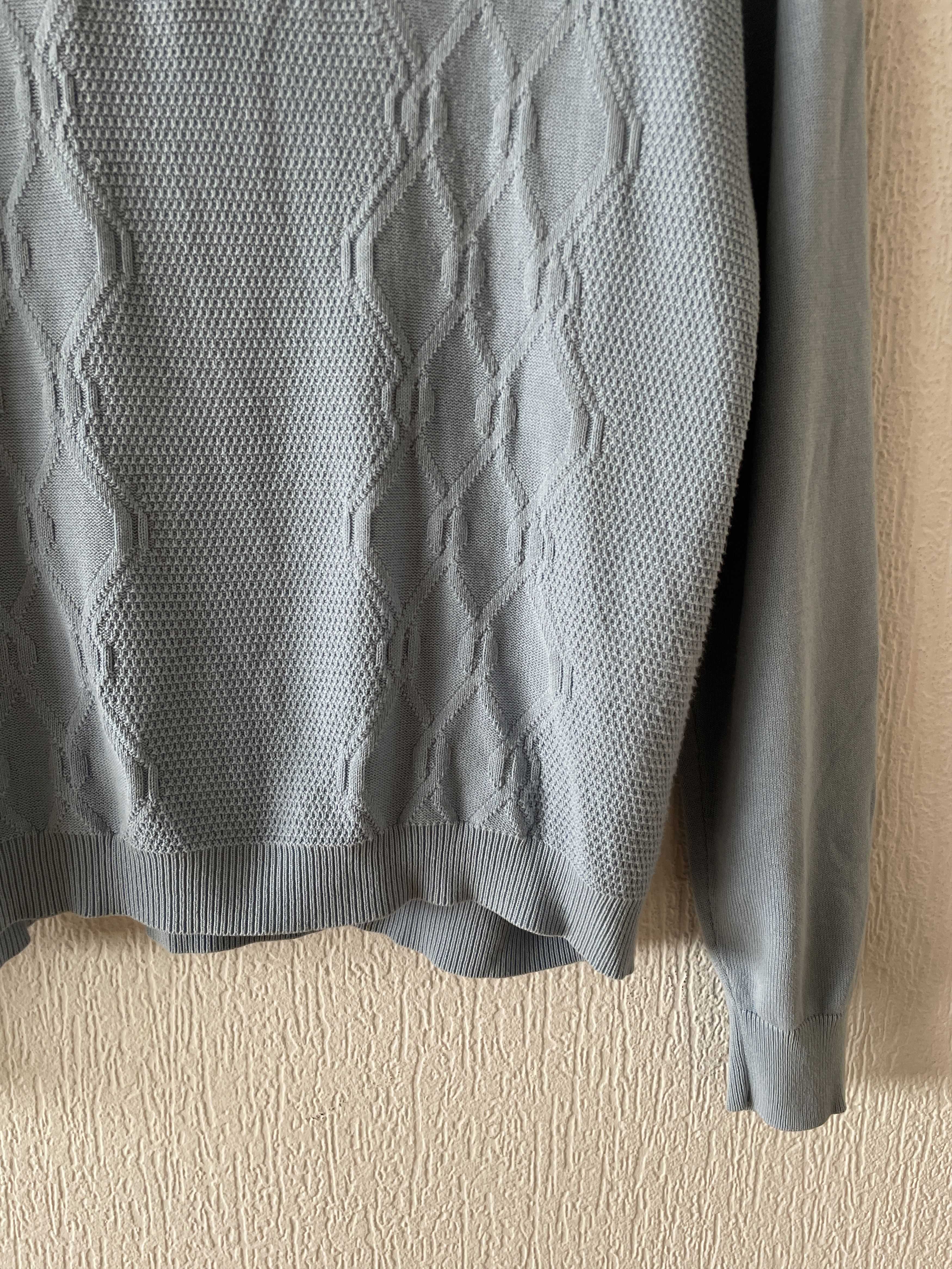 Supreme Supreme Sweater Cable Knit Collar Zip AW18 Size US L / EU 52-54 / 3 - 4 Thumbnail
