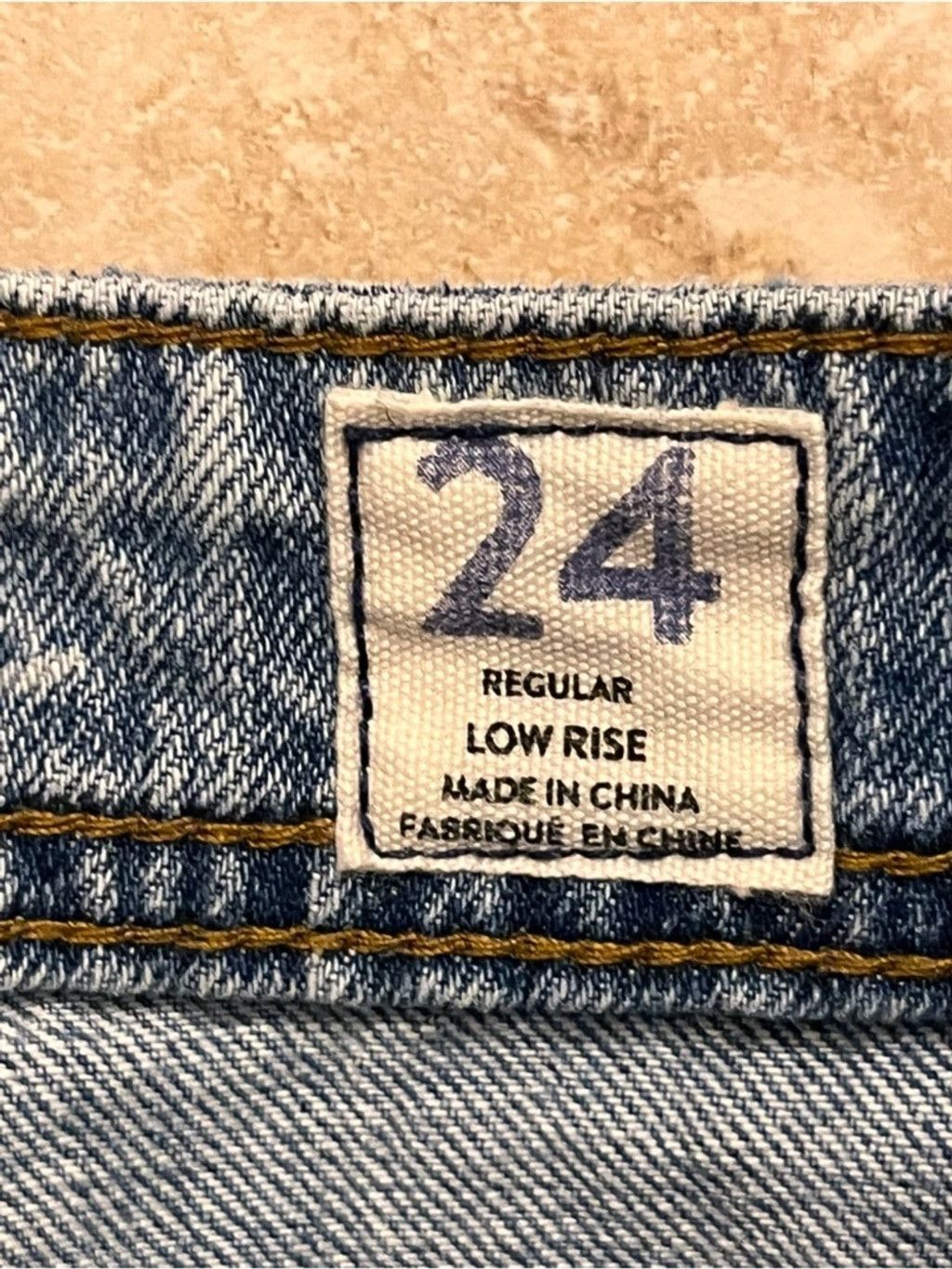 Free People Woman's Low Rise Free People Jeans Size 24 Size 24" / US 00 / IT 34 - 5 Thumbnail