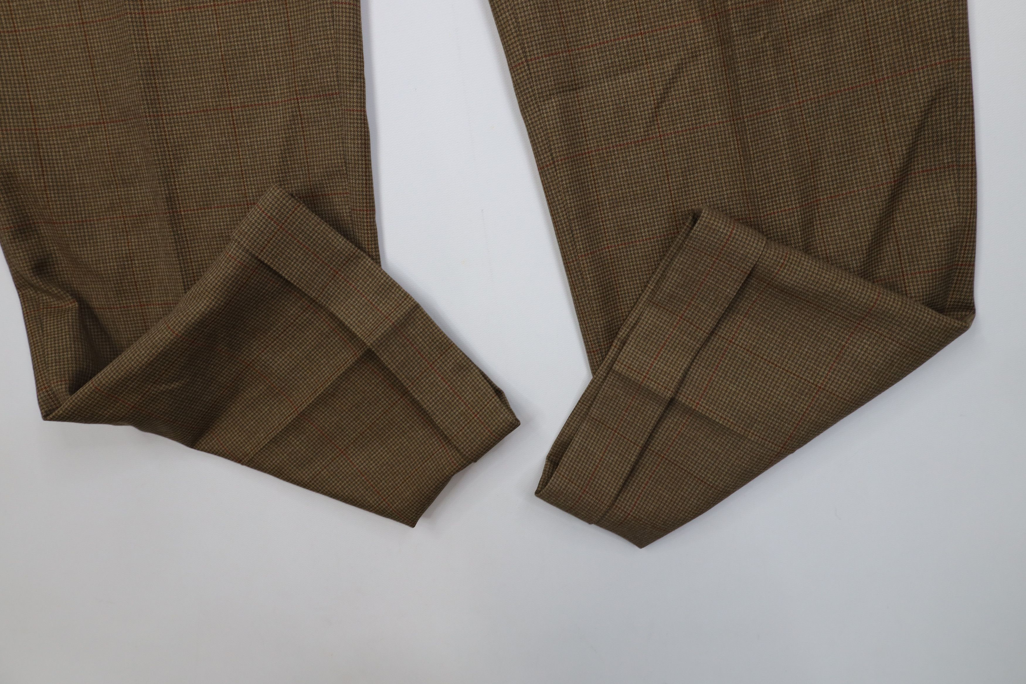 Tommy Hilfiger Vintage 90s Tommy Hilfiger Wool Knit Wide Leg Chino Pants Size US 36 / EU 52 - 5 Thumbnail