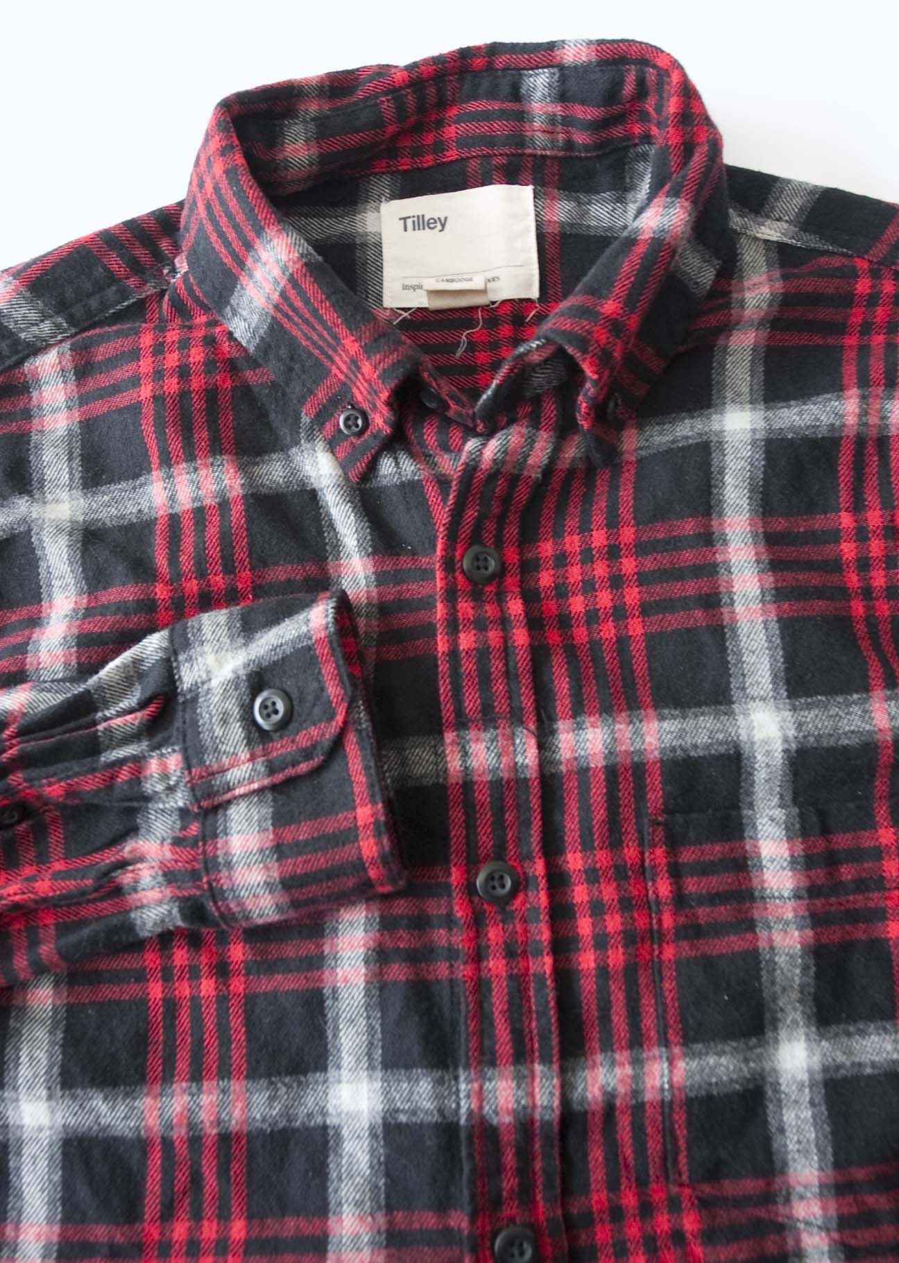 Tilley Tilley Shirt Size S Red Plaid Flannel Size US S / EU 44-46 / 1 - 3 Thumbnail