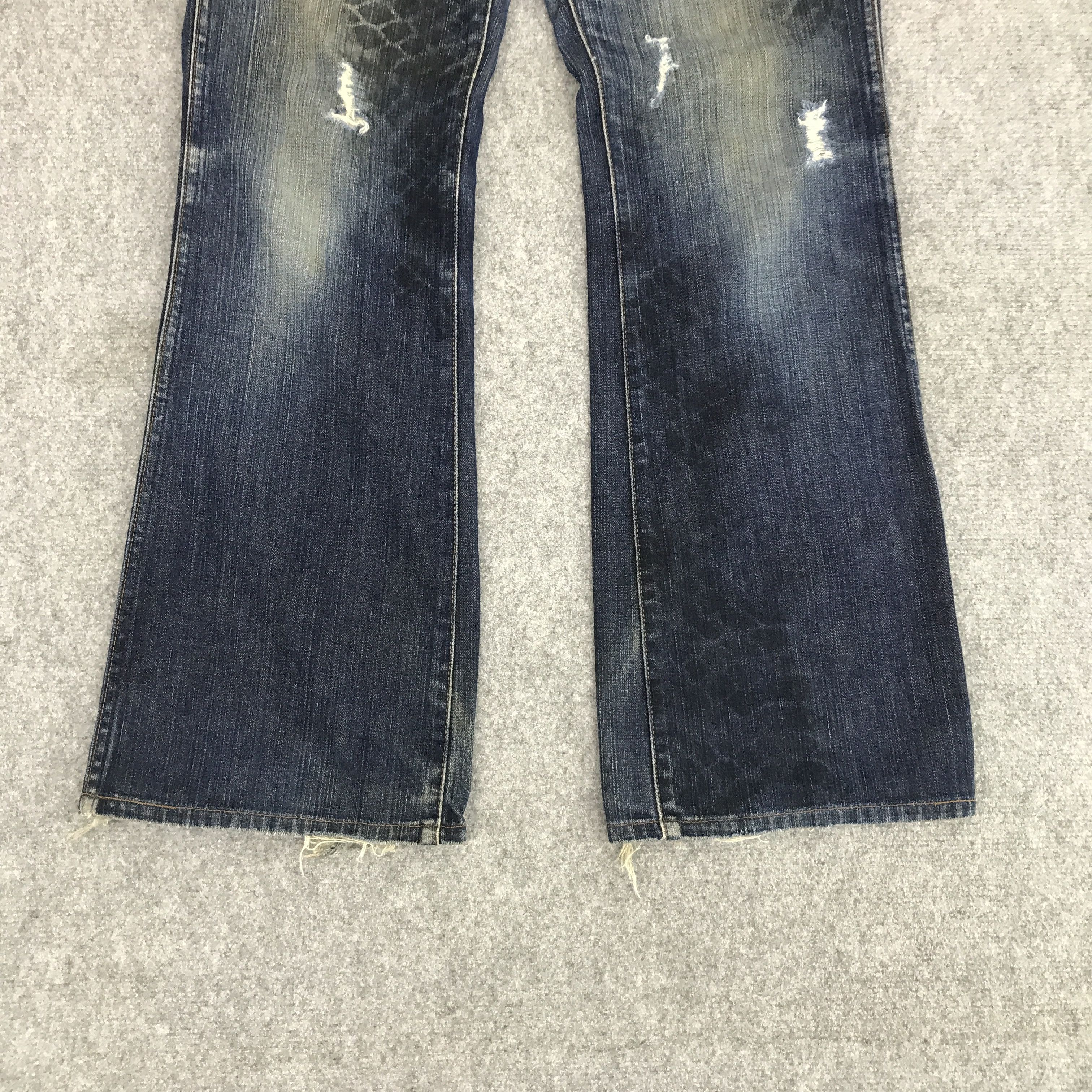 If Six Was Nine × Japanese Brand × Wrangler FLARE WRANGLER JAPAN STYLE VALUE BOOTCUT JEANS Size US 30 / EU 46 - 4 Thumbnail