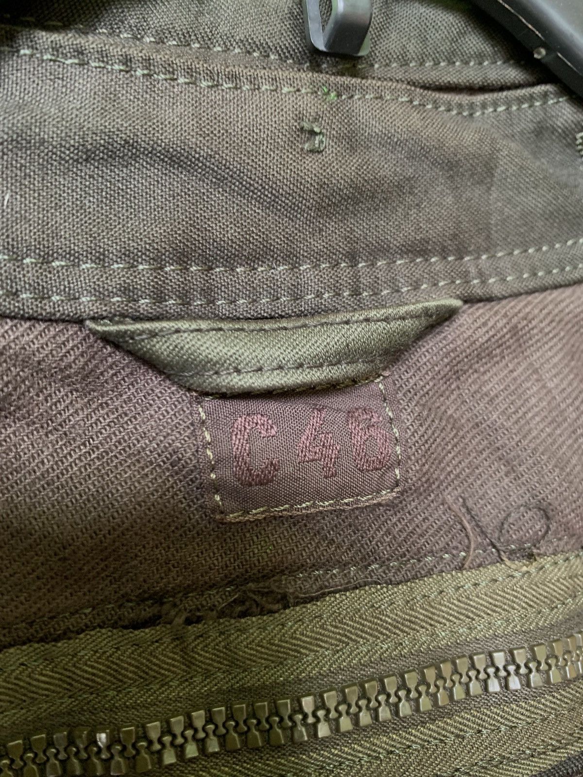 Vintage Vintage Swedish Army C46 Multi Pocket Jacket Size US L / EU 52-54 / 3 - 9 Thumbnail