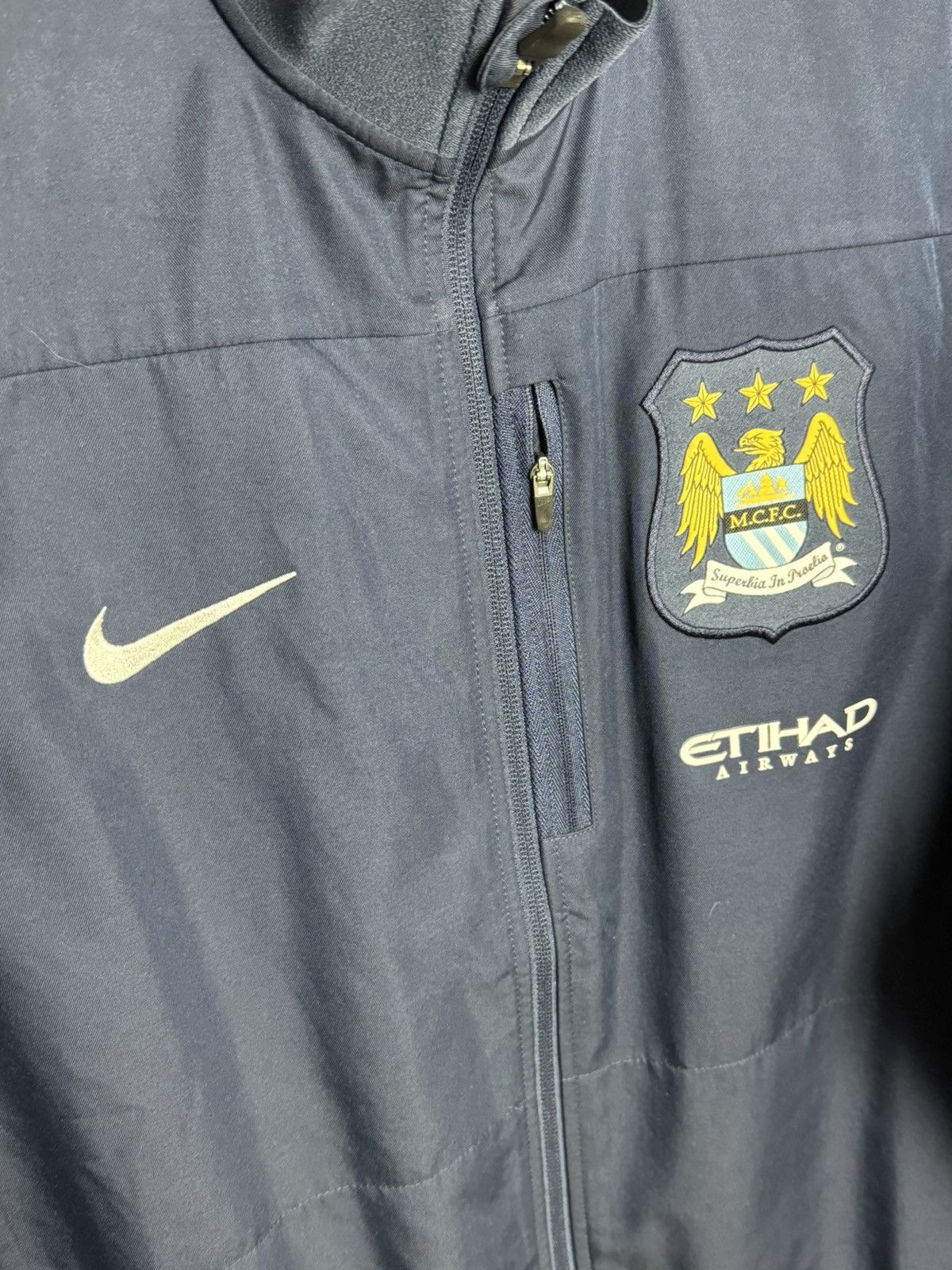 Nike Manchester City Training Football Jacket Size US M / EU 48-50 / 2 - 3 Thumbnail