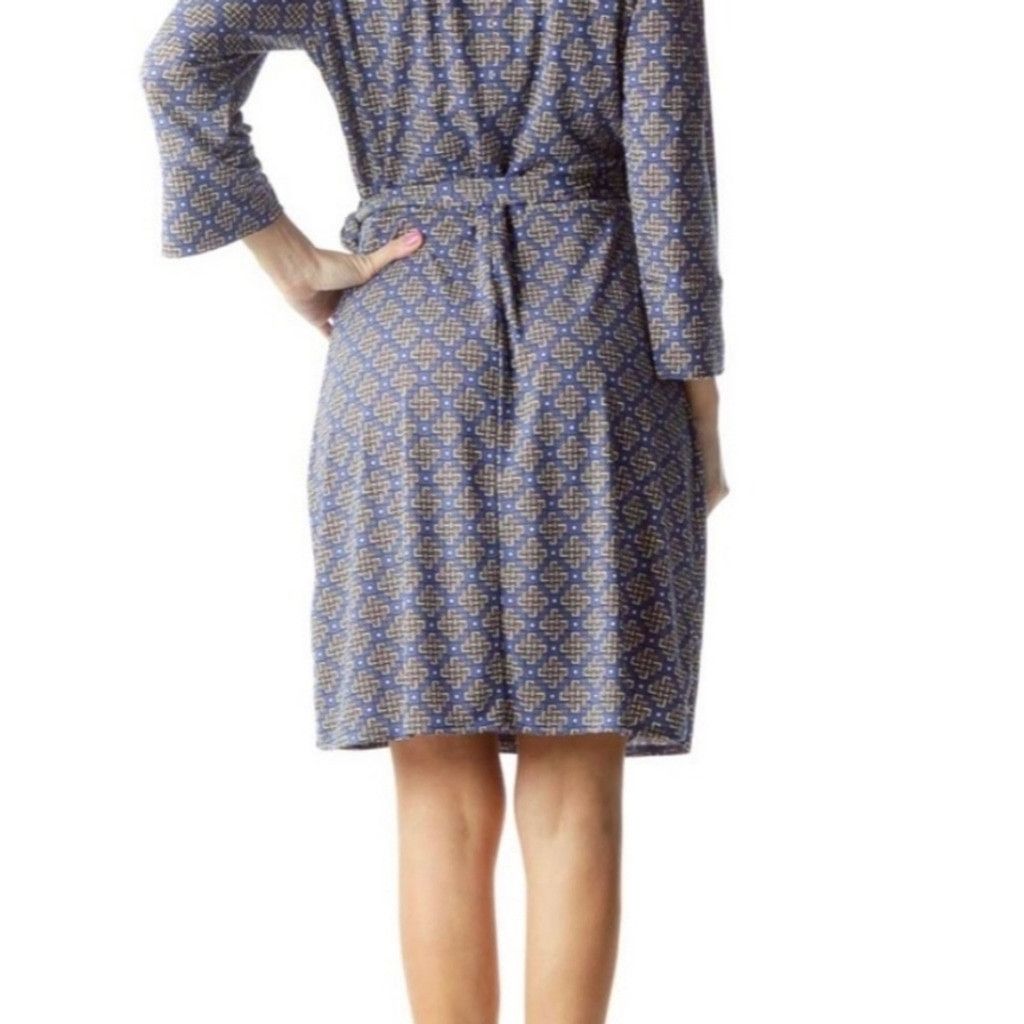 Laundry by Shelli Segal NWOT Laundry Shelli Segal Dazzling blue wrap dress sz Small Size S / US 4 / IT 40 - 3 Thumbnail