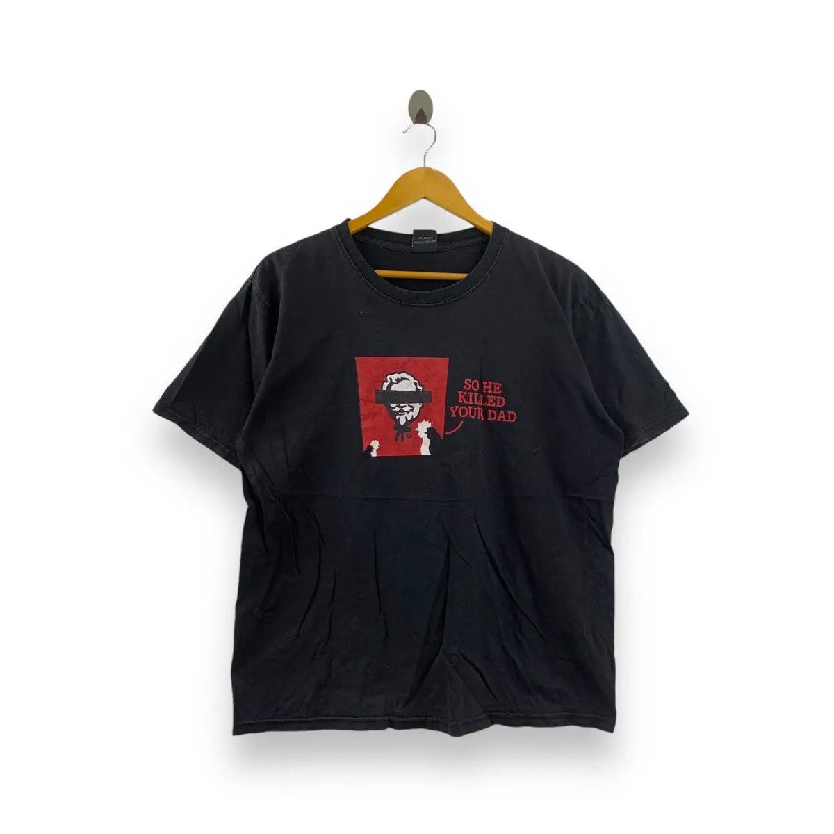 Vintage Vintage KFC PUNK KILL Dead Parody Tee Shirt Top Pop Art Size US L / EU 52-54 / 3 - 1 Thumbnail