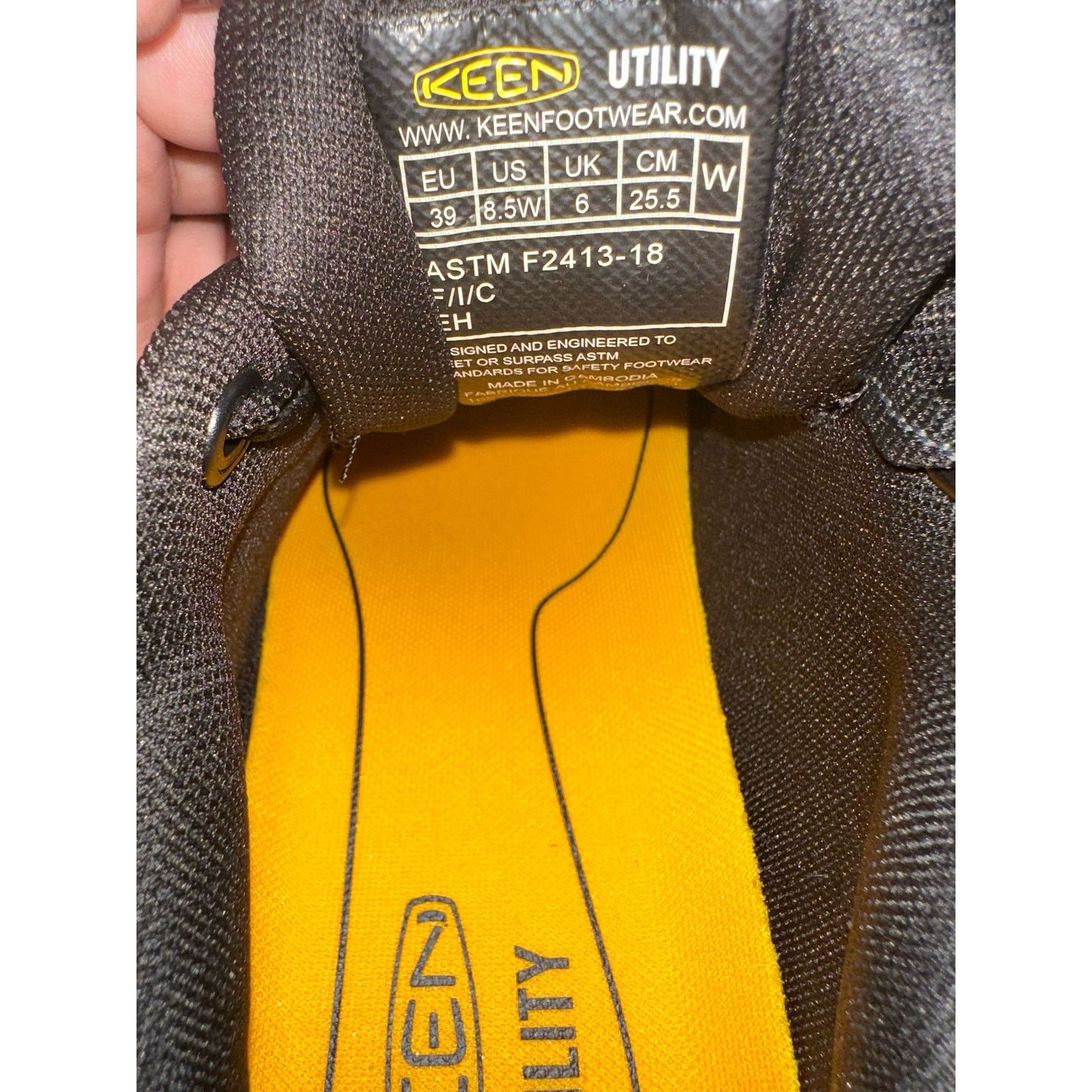 KEEN KEEN Utility Women's Vista Sneakers Composite Toe Work 8.5W Size US 8 / IT 38 - 6 Thumbnail