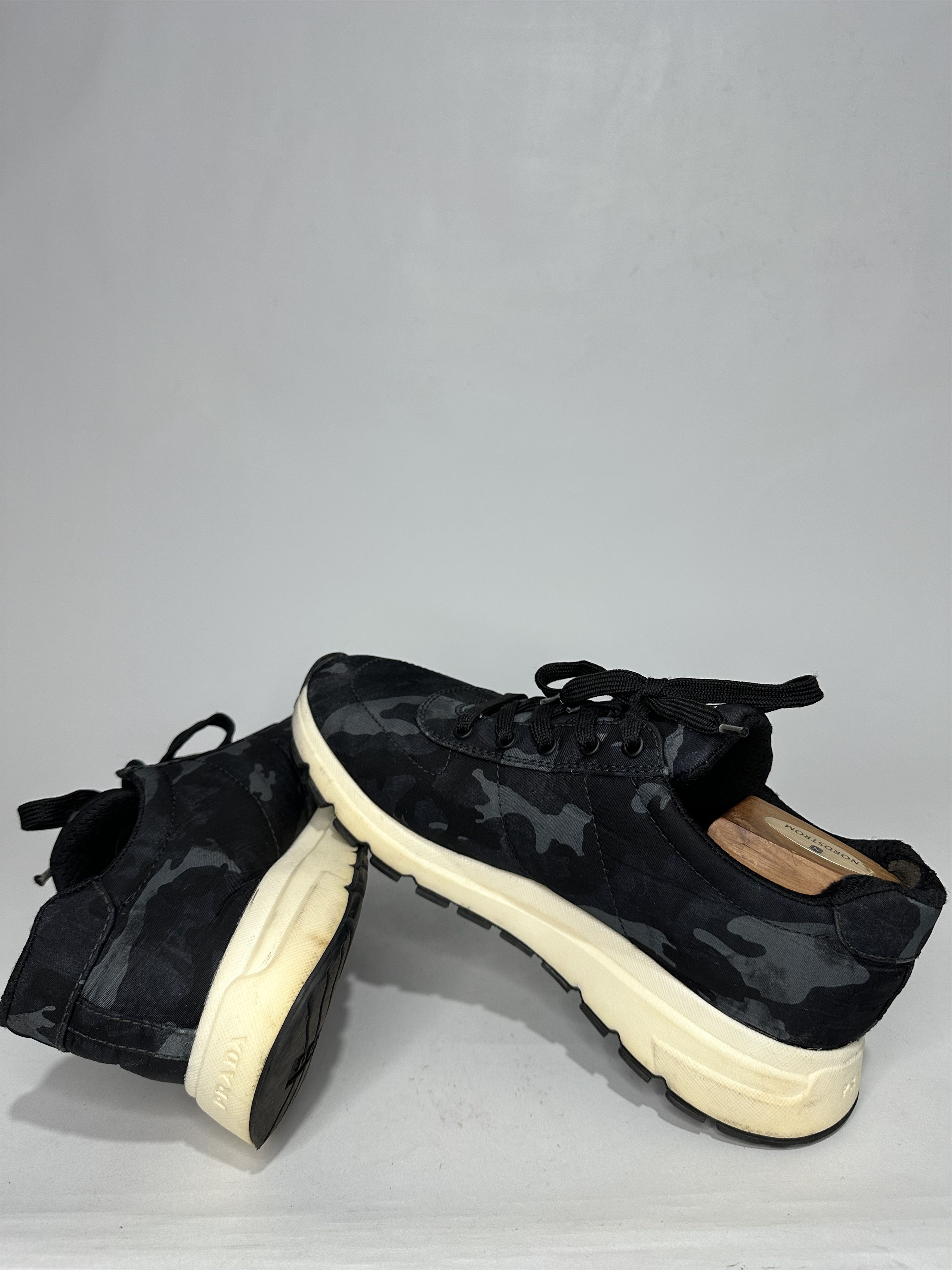 Prada Prada Camouflage Low Top Trainers. Size US 7 / EU 40 - 3 Thumbnail