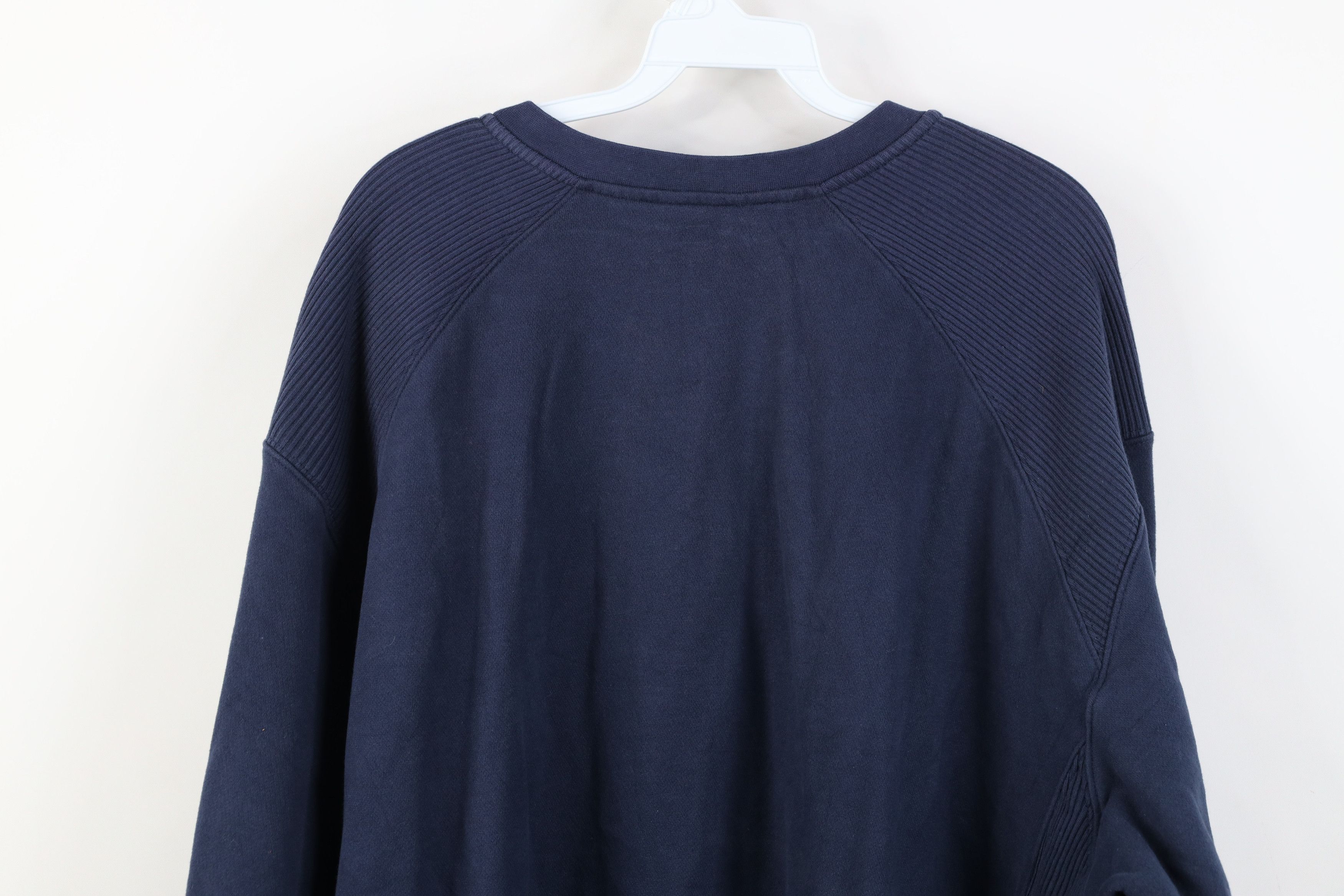 Nike Vintage Nike Scott Mini Swoosh Ribbed V-Neck Sweatshirt Size US XXL / EU 58 / 5 - 15 Thumbnail