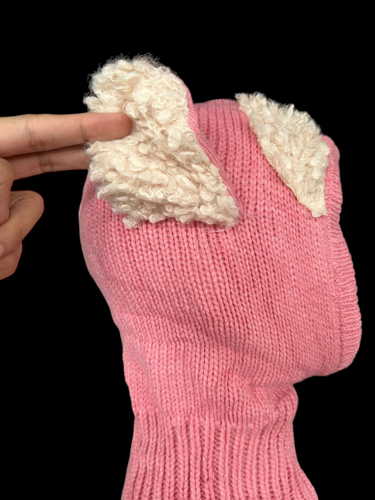 Japanese Brand × Kapital × Vintage Balaclava Masked Rare Knitt Beanie Hats ☠️ Size ONE SIZE - 5 Thumbnail
