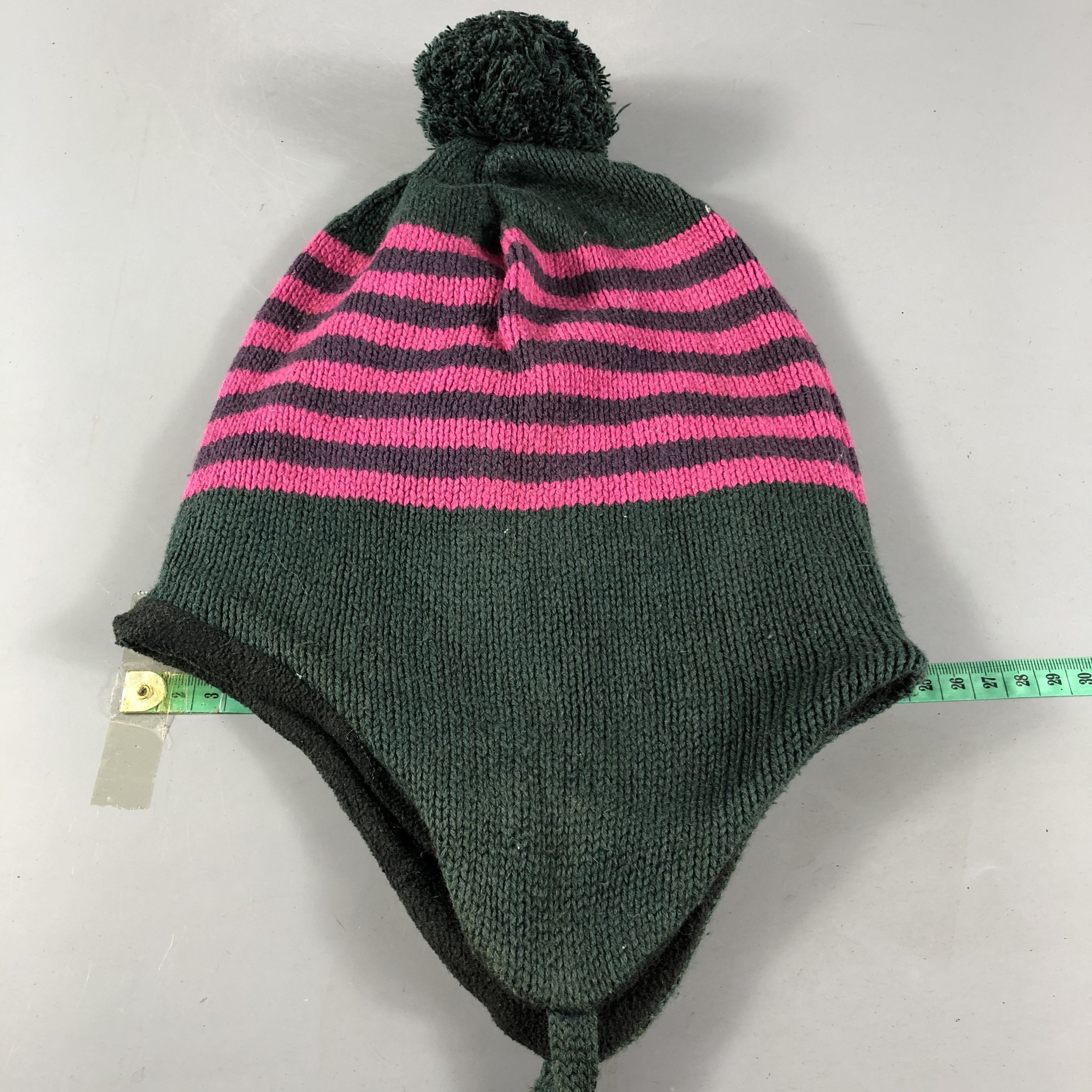 Gap Gap Striped Ushanka Earflap Beanie Snowcap Snow Hat B653 Size ONE SIZE - 3 Thumbnail