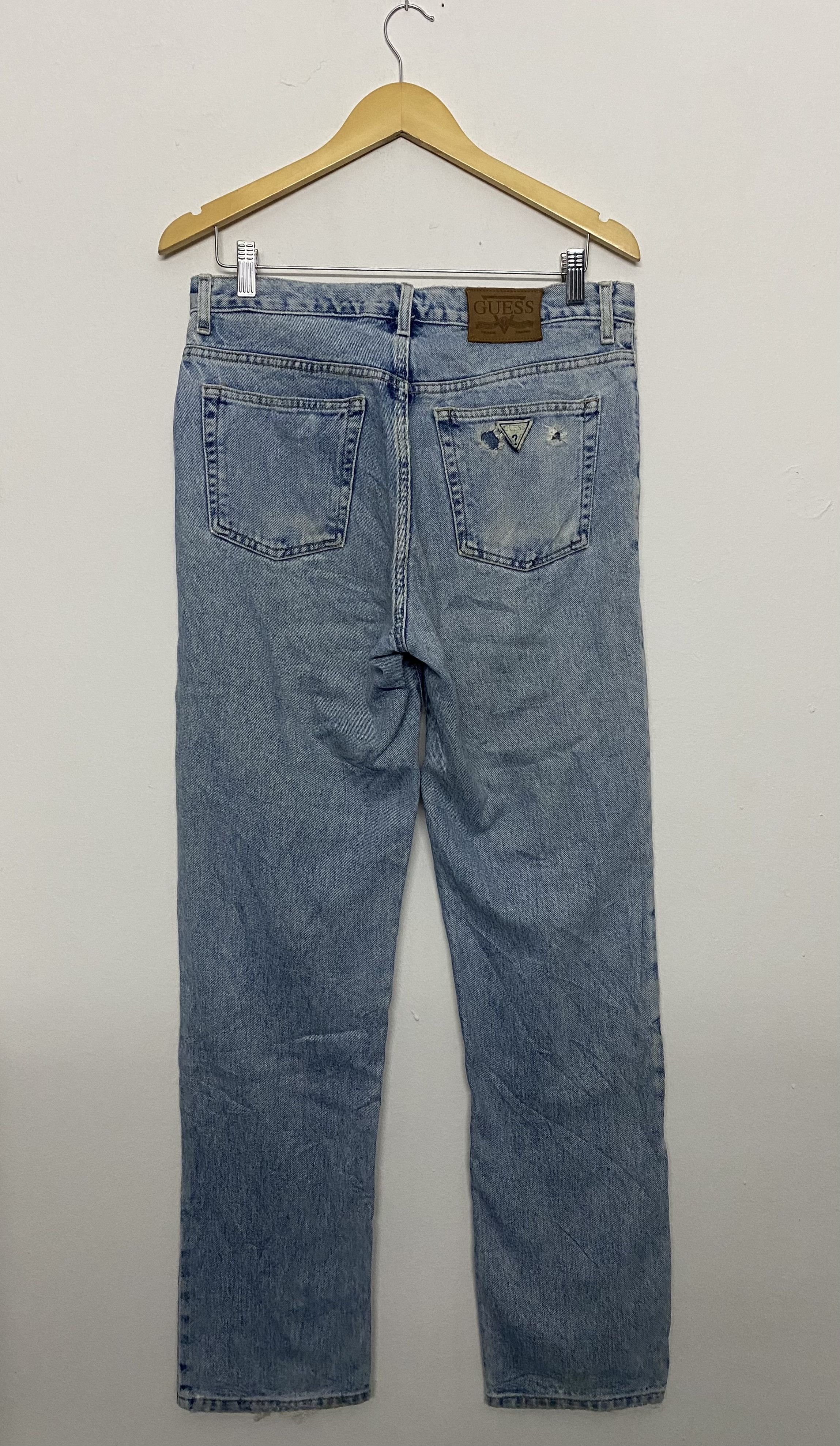 Guess Vintage 90s Guess Jeans USA Tradition Denim Straight Fit Size US 32 / EU 48 - 2 Thumbnail