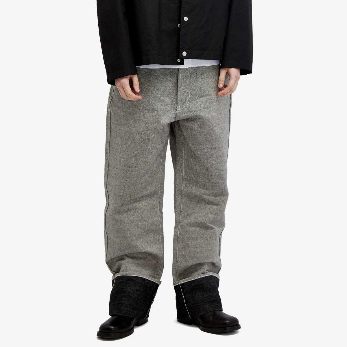 Maison Margiela oc11z0825 5 Pockets Jeans Pant in Grey Size US 32 / EU 48 - 2 Thumbnail