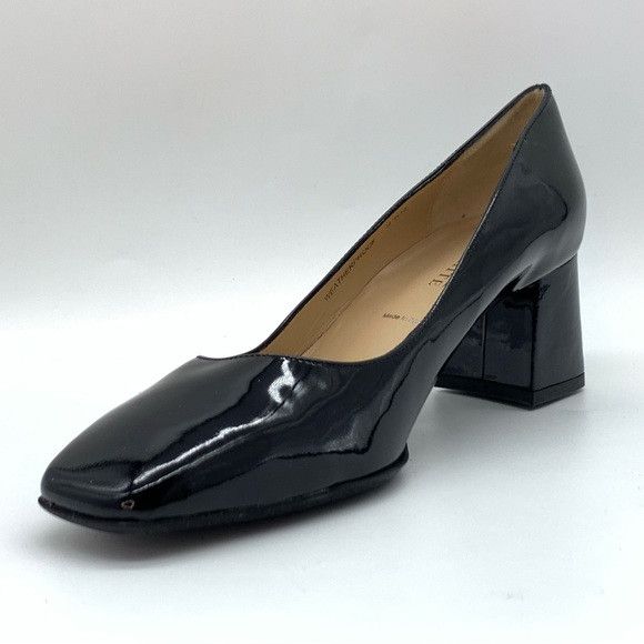 Ron White RON WHITE Lizbeth Patent Pump in Onyx Size US 8 / IT 38 - 4 Thumbnail
