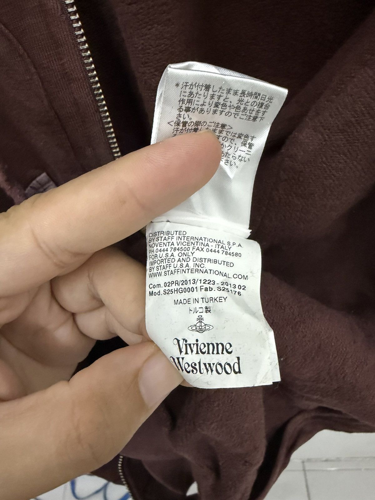 Vivienne Westwood Vintage Vivienne Westwood Raglan Orb Zip Hoodie Size US M / EU 48-50 / 2 - 12 Thumbnail