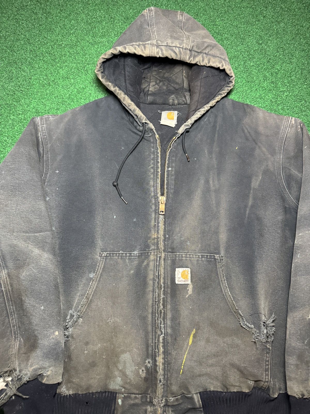 Carhartt Carhartt J130 J140 Grunge Distressed XXL Jacket Boxy 30x29 Size US XXL / EU 58 / 5 - 2 Thumbnail