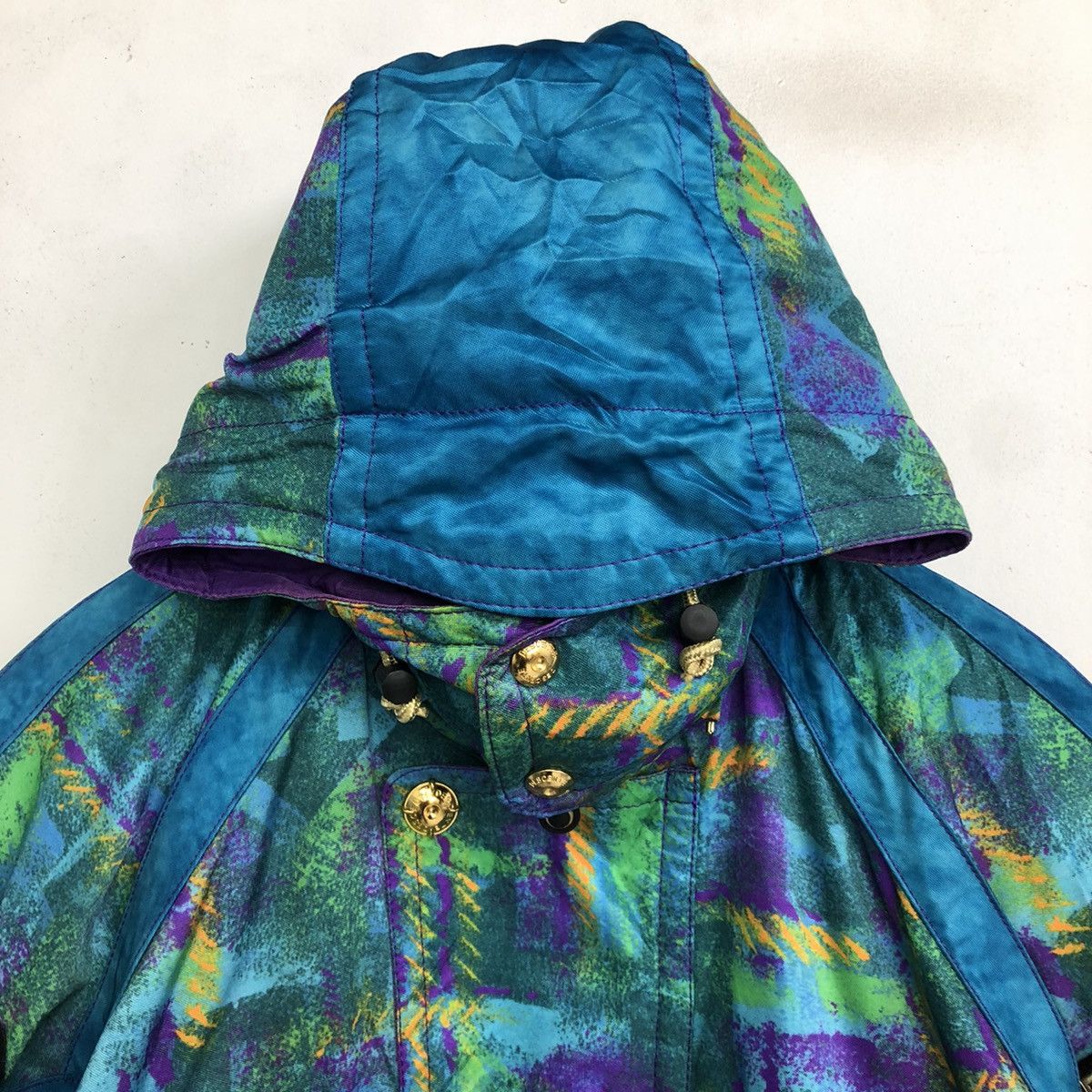 Descente × Vintage Vintage Descente Motive Tactical Design Pocket Ski Jacket Size US XL / EU 56 / 4 - 4 Thumbnail