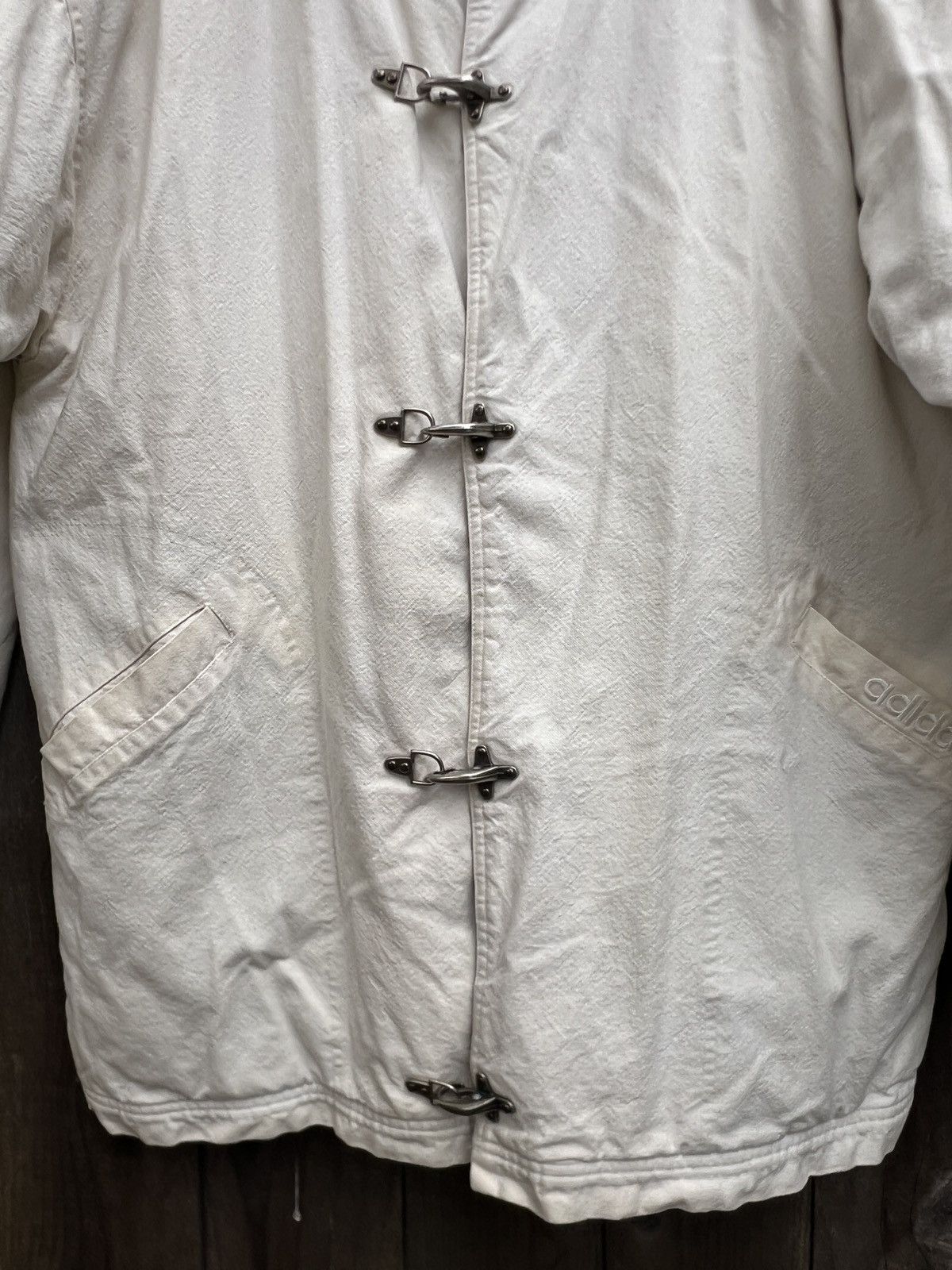 Adidas Ultra Rare Adidas 90’s Fireman’s Clasp Jacket Size US L / EU 52-54 / 3 - 3 Thumbnail