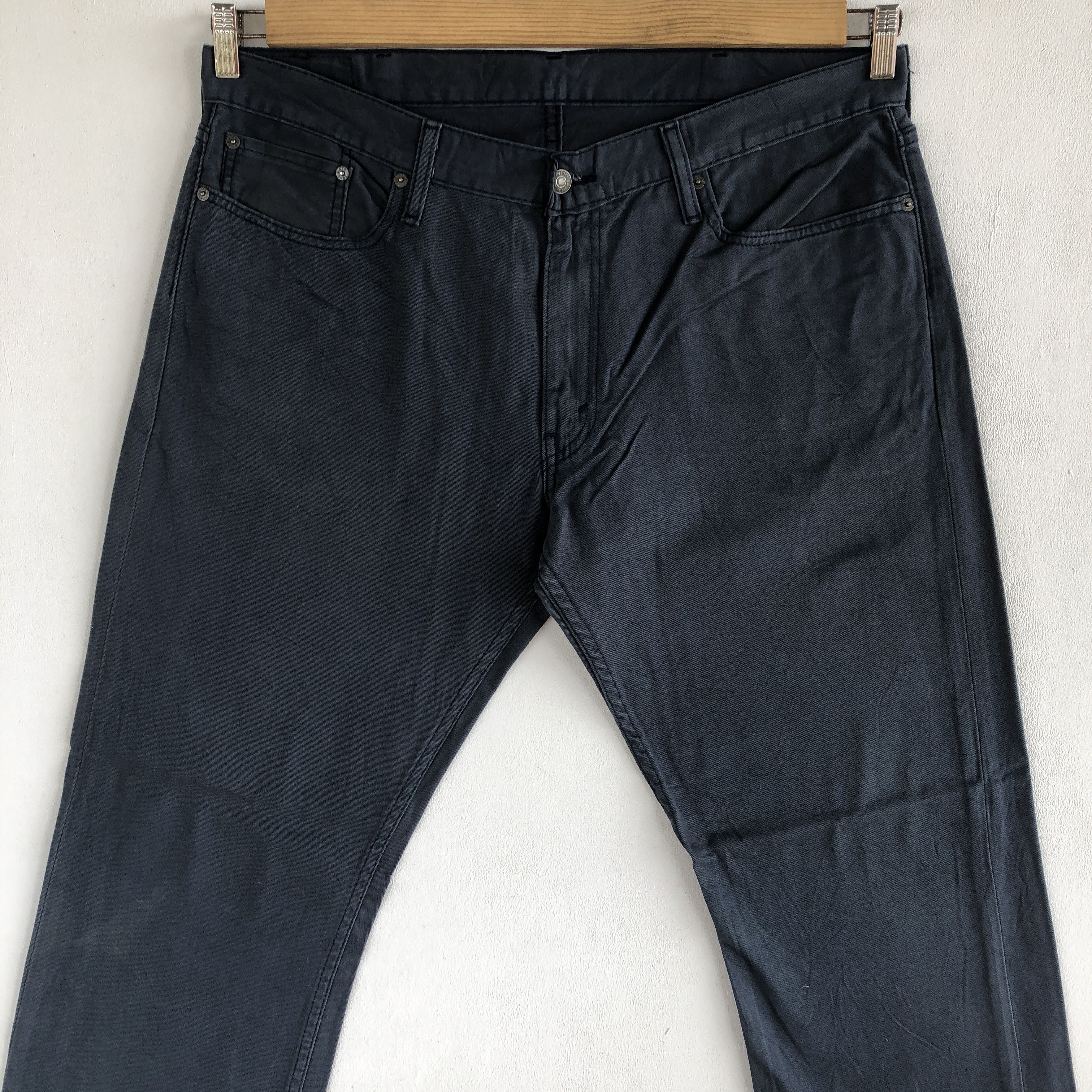 Levi's Vintage Levis Jeans Faded Black Levis 514 Denim Pants Size US 36 / EU 52 - 3 Thumbnail