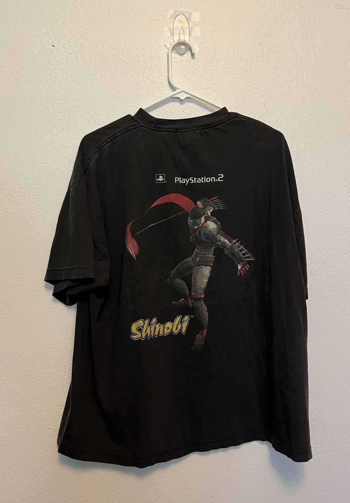 Alstyle Vintage 2000s Shinobi PS2 Sega Video Game Tee Size US XL / EU 56 / 4 - 7 Thumbnail