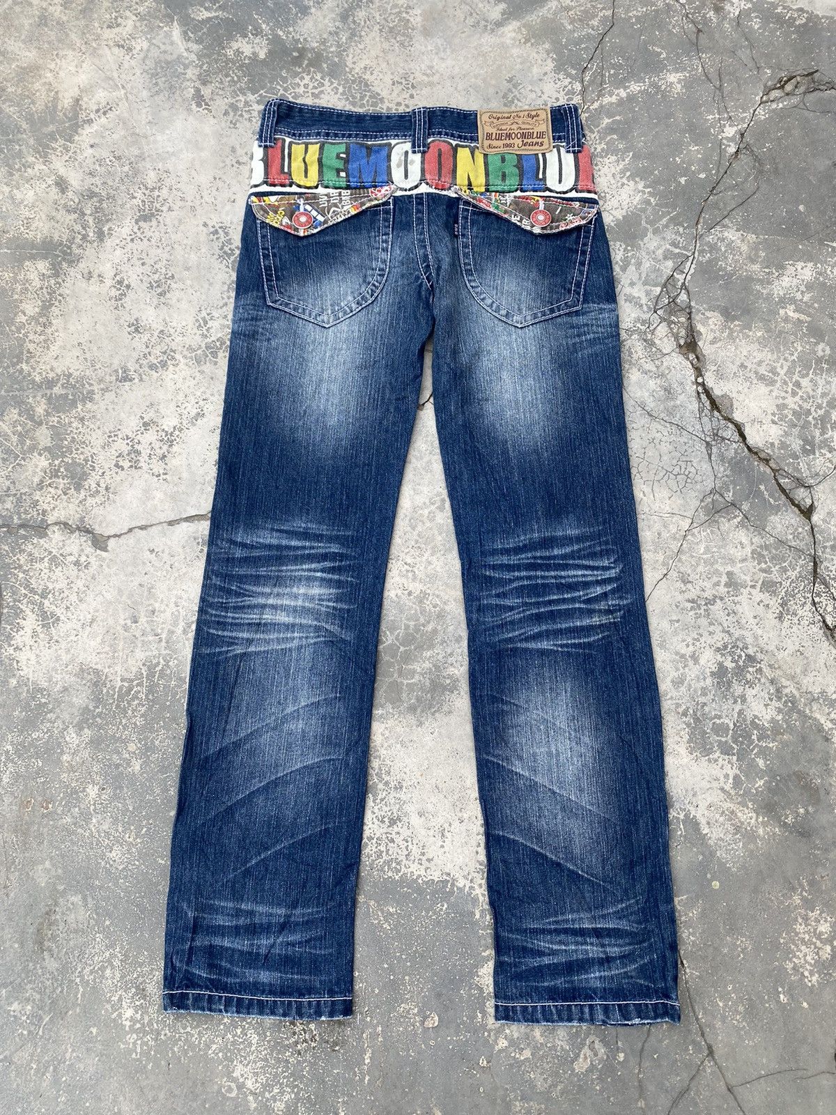 Vintage BLUE MOON Low Rise Jeans Size US 29 - 5 Thumbnail