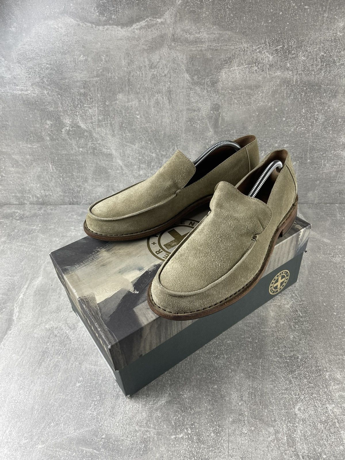 Fiorentini + Baker Fiorentini + Baker FLOW-2 Suede Loafers Shoes Corteccia Size US 8 / EU 41 - 11 Thumbnail