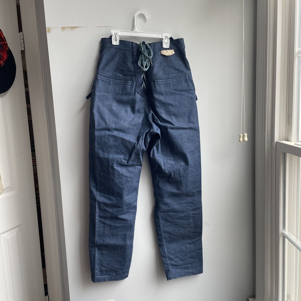 Kapital KAPITAL RARE INDIGO JEANS w/ LACE-UP BACK Size 28" / US 6 / IT 42 - 2 Thumbnail