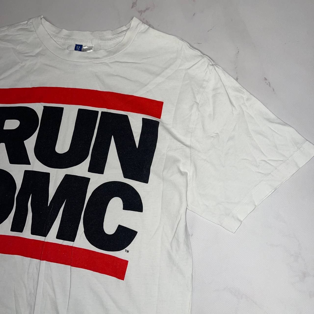 Vintage Trunk Ltd Run DMC Band Tee Y2K SZ L Size US L / EU 52-54 / 3 - 5 Thumbnail