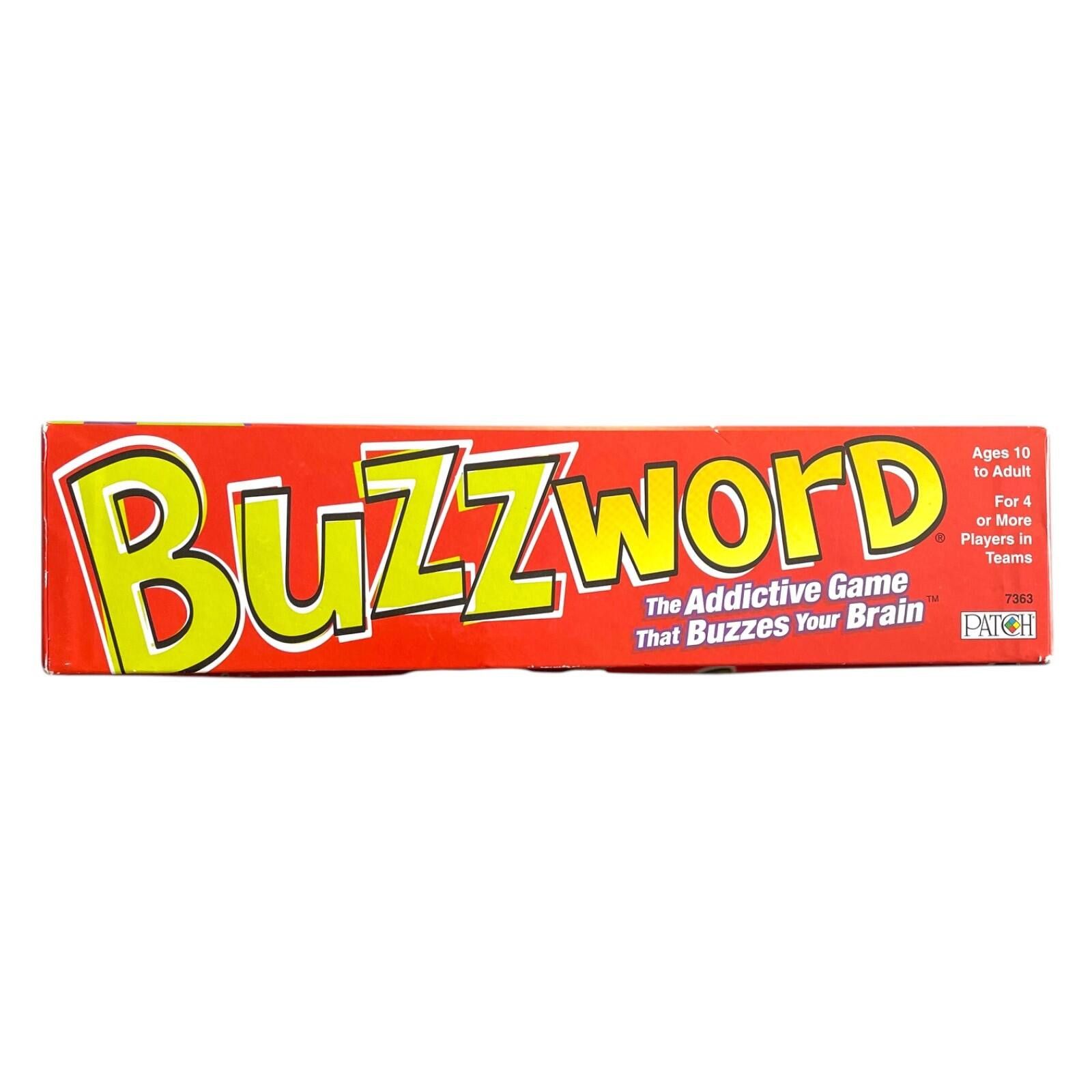 Other Buzz Word Board Game 2010 Complete Patch 1000 Clues CLEAN! Size ONE SIZE - 5 Thumbnail