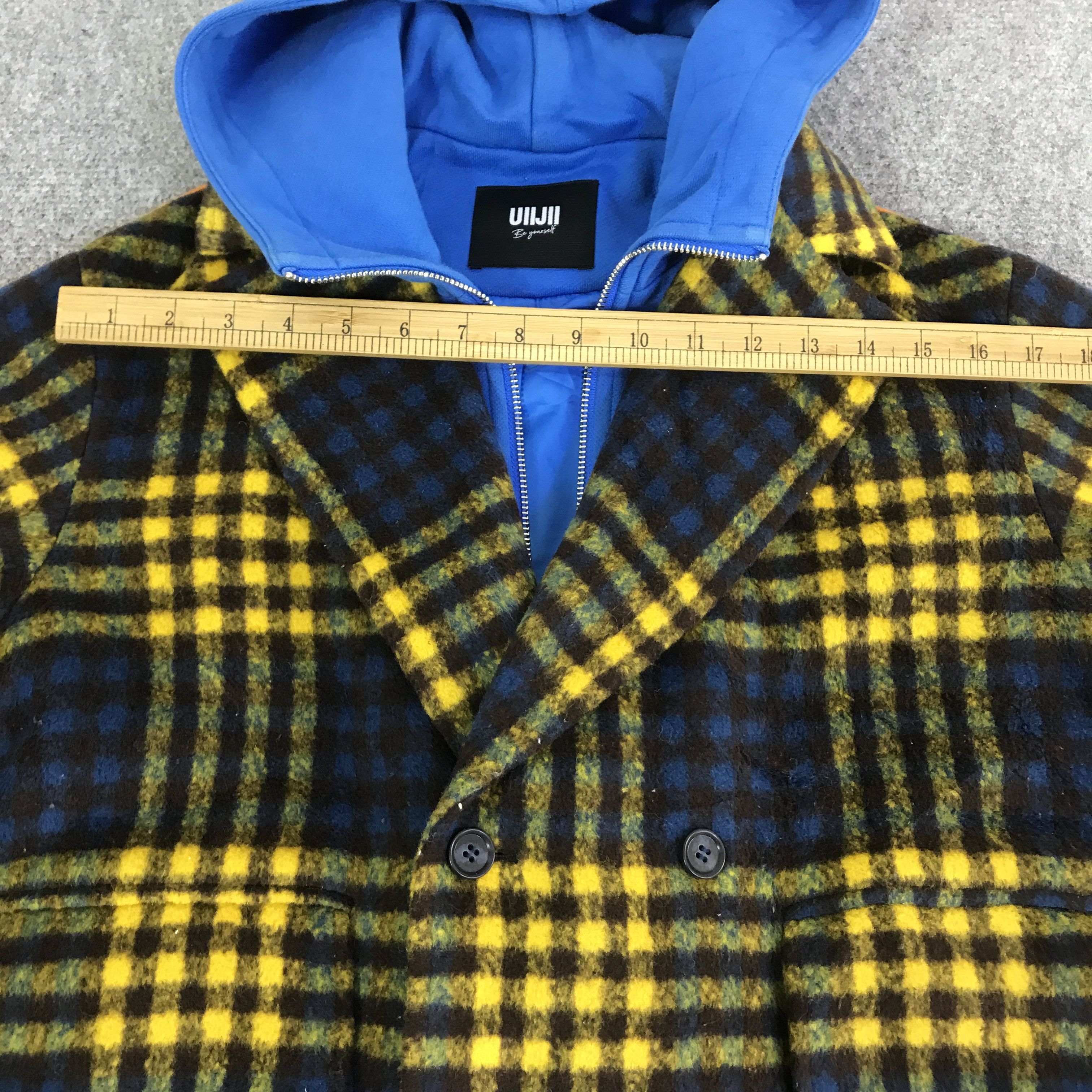 Japanese Brand UIIJII DOUBLE DESIGN FASION Jacket K123B11 Size US L / EU 52-54 / 3 - 5 Thumbnail