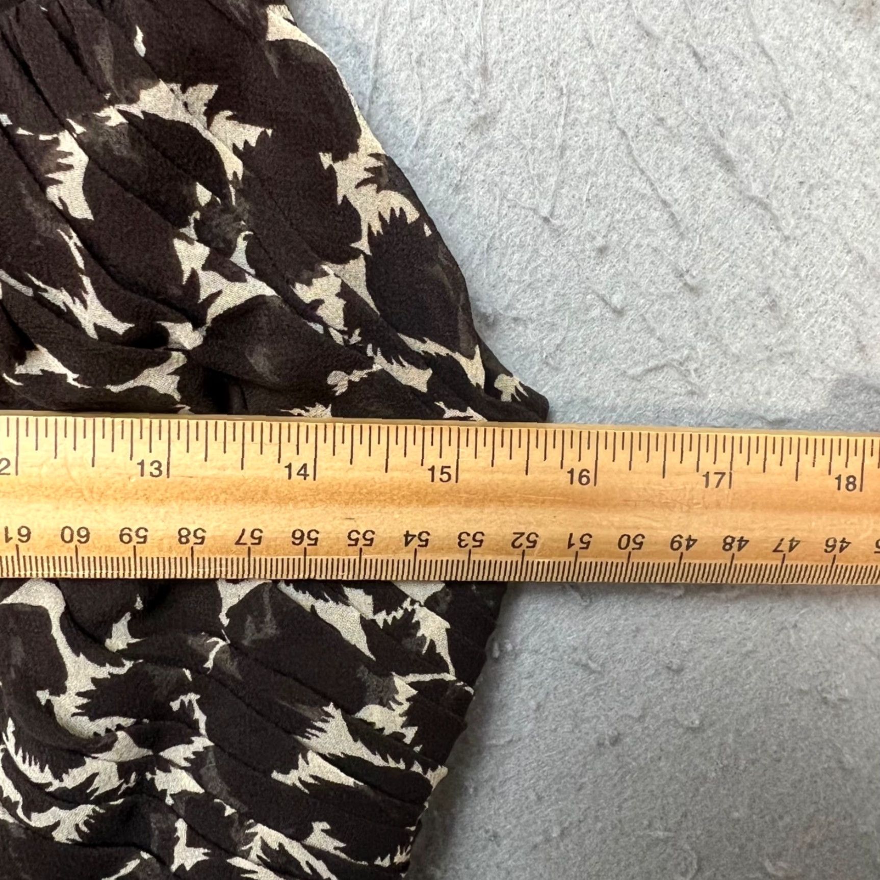 Ann Taylor Ann Taylor Petites Dress Brown Silk Sleeveless A-Line Sheath V-Neck Knee Length Party Cocktail 4P Womens Size S / US 4 / IT 40 - 5 Thumbnail
