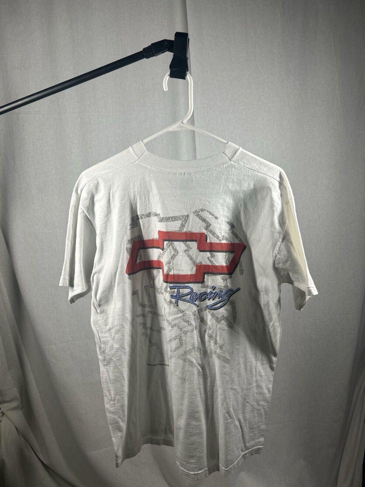 Fruit Of The Loom VTG 1990s Chevrolet Racing T-Shirt By Fruit Of The Loom Size US L / EU 52-54 / 3 - 2 Thumbnail