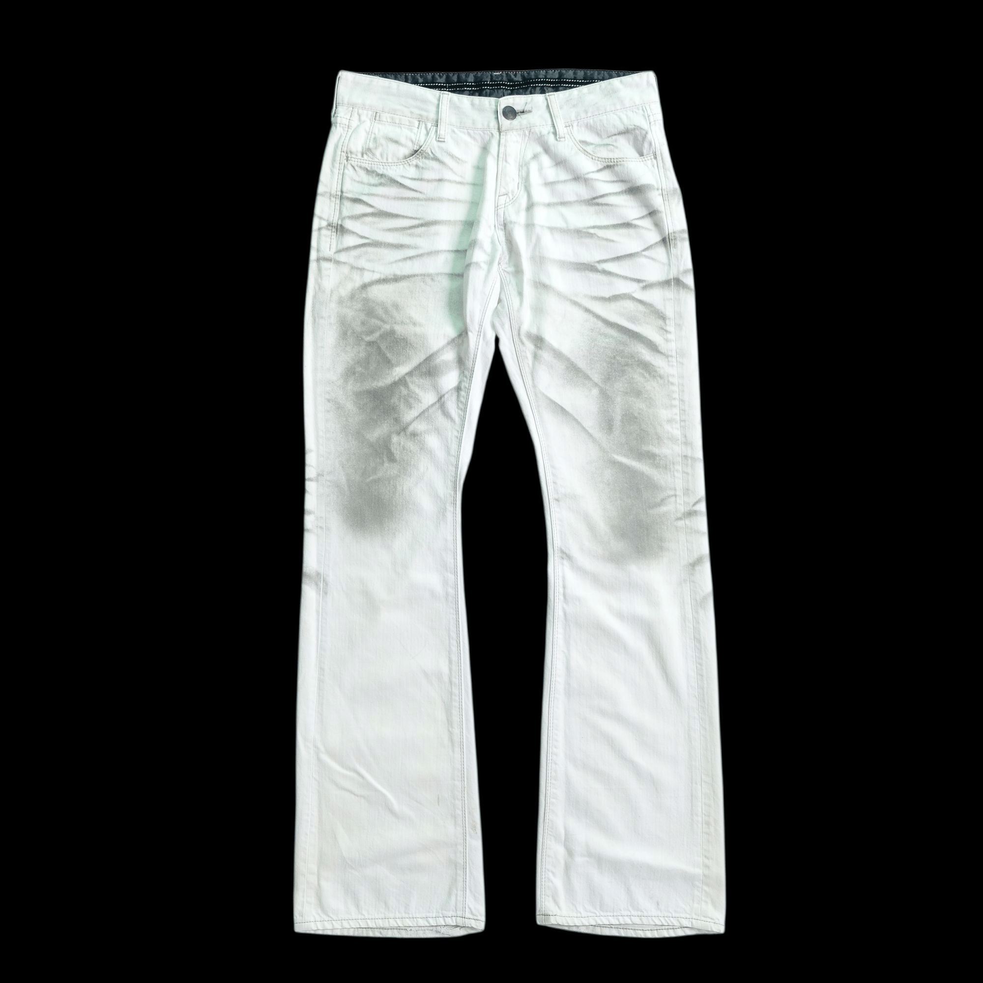 Murder License Murder License silver mudwash bootcut jeans (japan) Size US 30 / EU 46 - 1 Thumbnail