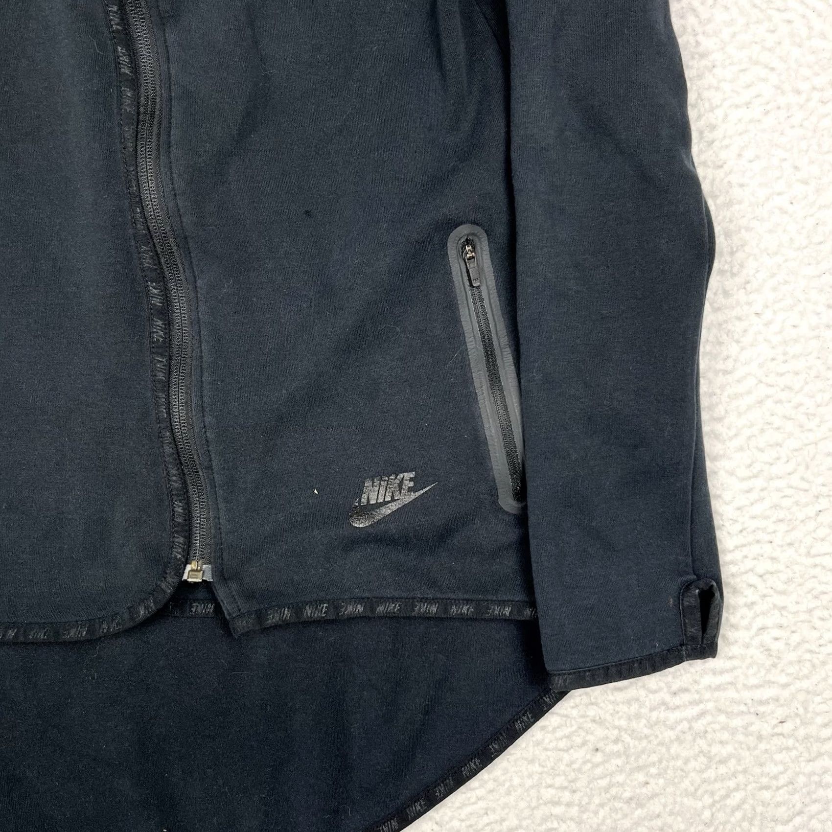 Nike Nike Tech Fleece Hoodie Jacket Full Zip Black Women's Medium 669613-010 Size M / US 6-8 / IT 42-44 - 4 Thumbnail
