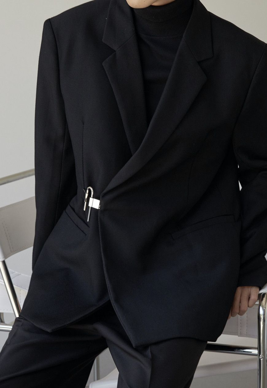 Other Men’s Metal button design blazer Size 38S - 5 Thumbnail