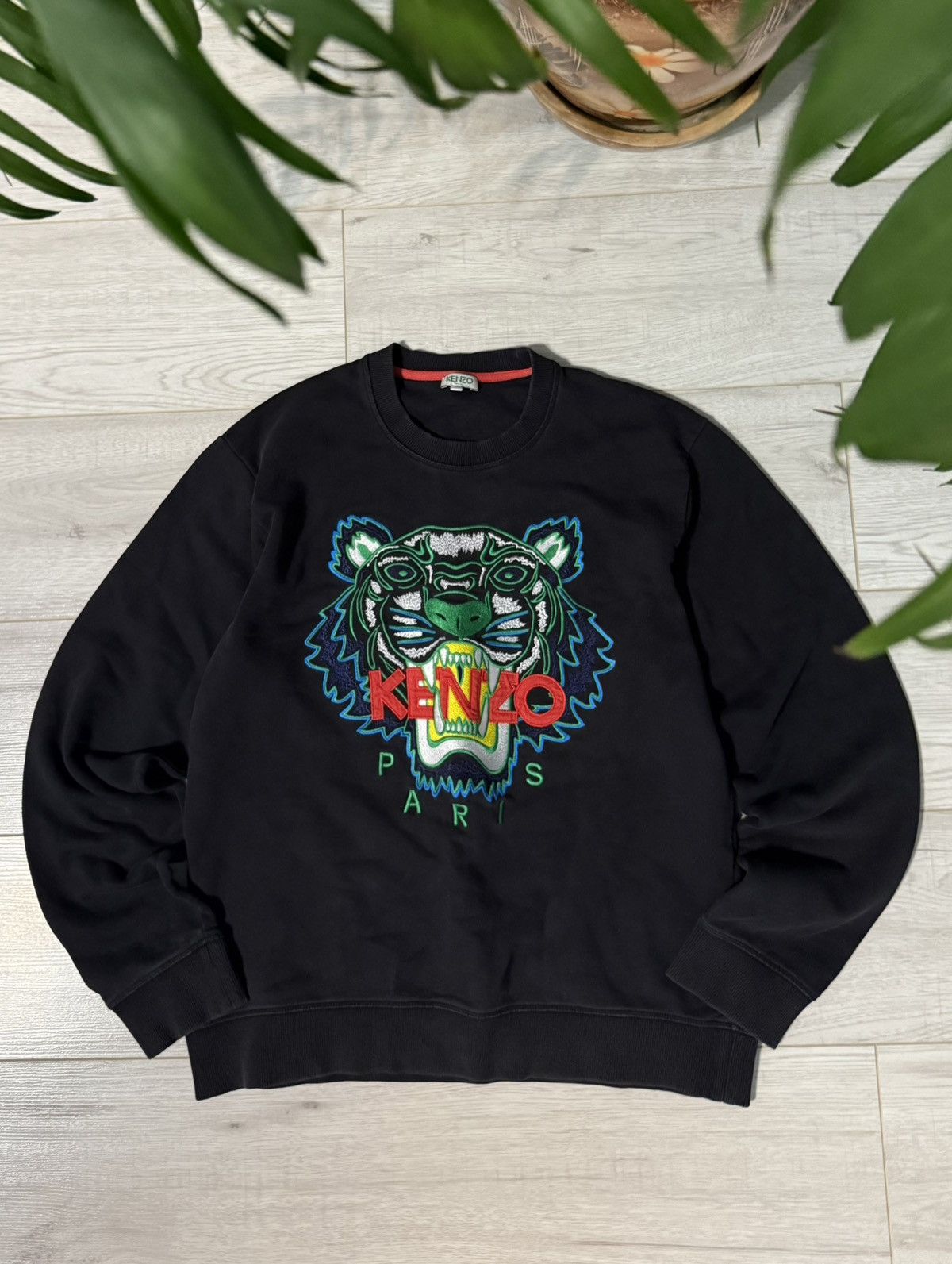 Kenzo Kenzo crewneck logo Sweatshirt Size US L / EU 52-54 / 3 - 1 Thumbnail