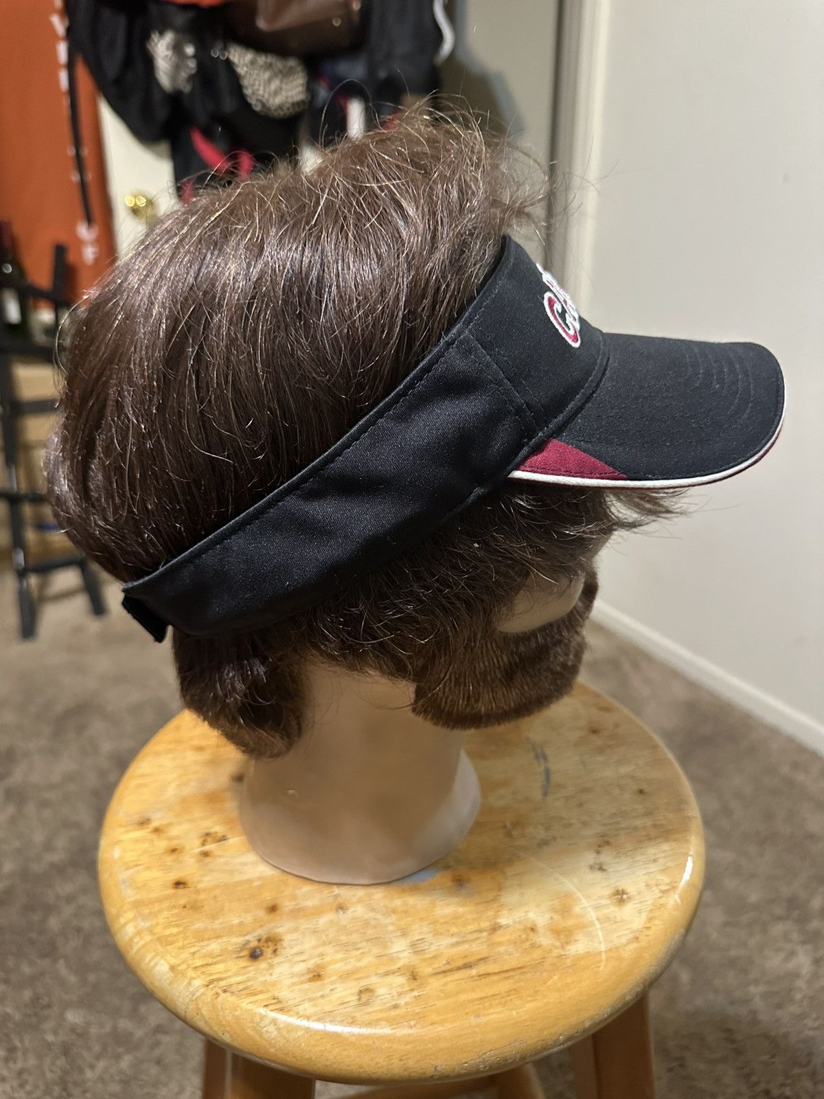 NCAA × Vintage Vintage NCAA South Carolina “Gamecocks black” sun visor Size ONE SIZE - 3 Thumbnail
