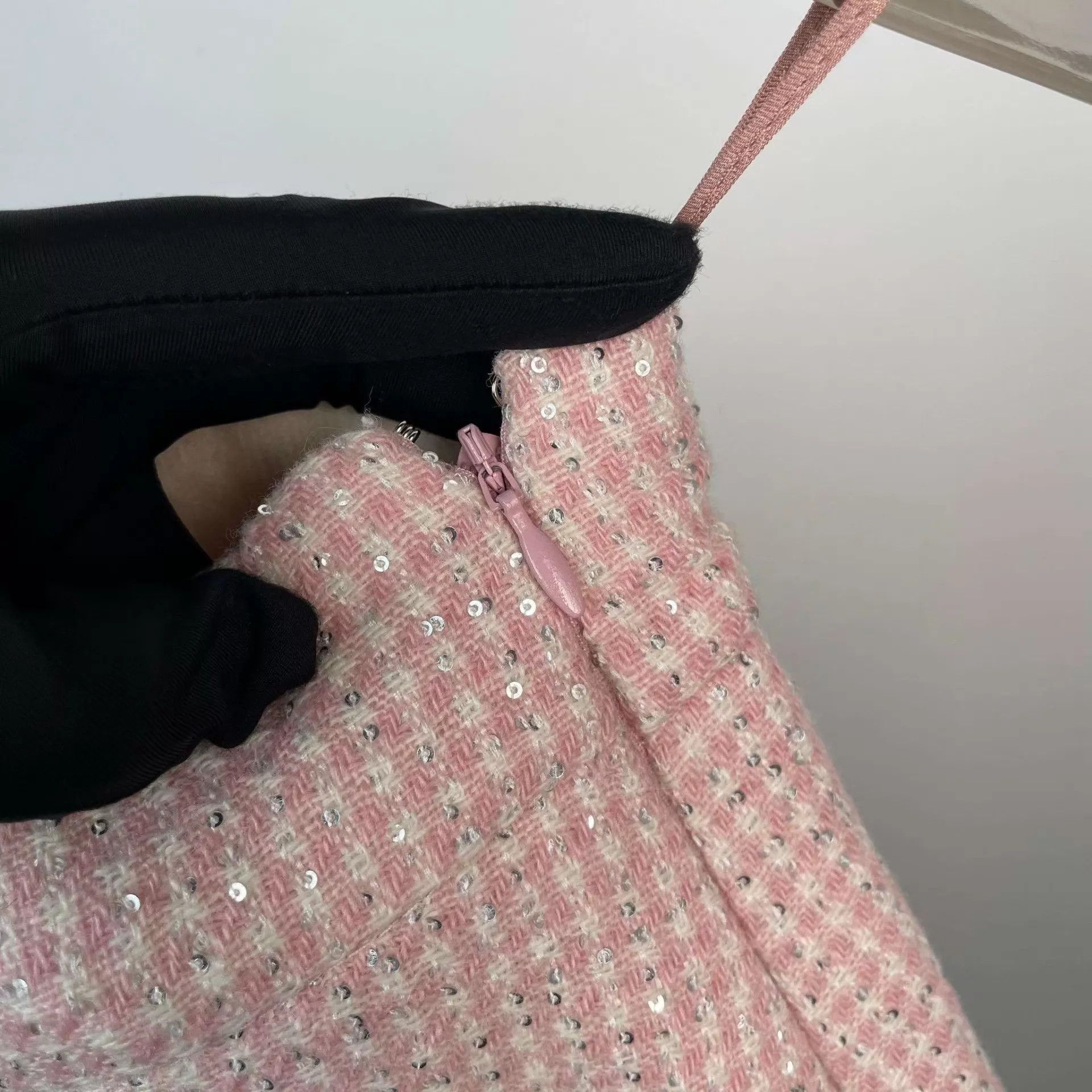 Miu Miu MIU MIU women's short pink skirt 95 New 36 Size 25" / US 0 / IT 36 - 9 Thumbnail