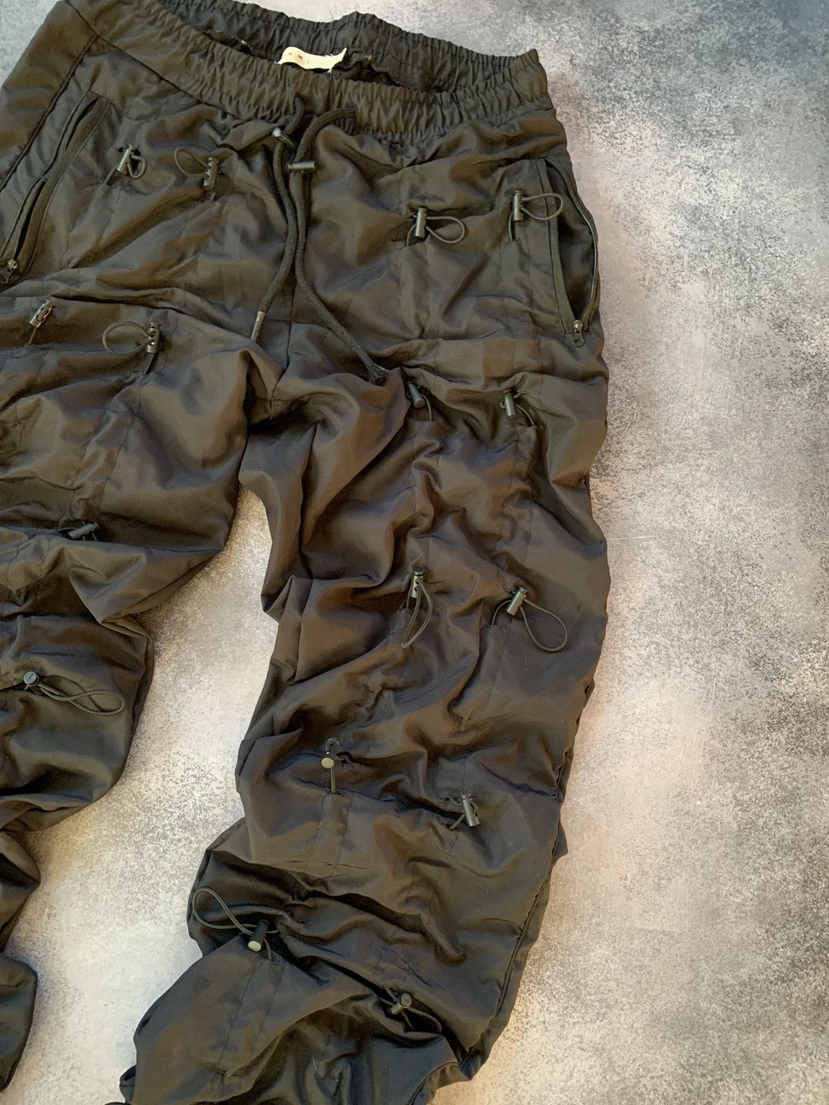 Hysteric Glamour × MNML VTG Rick Owens Junya Watanabe Style MNML BUNGEE CORD PANts Size US 33 - 5 Thumbnail