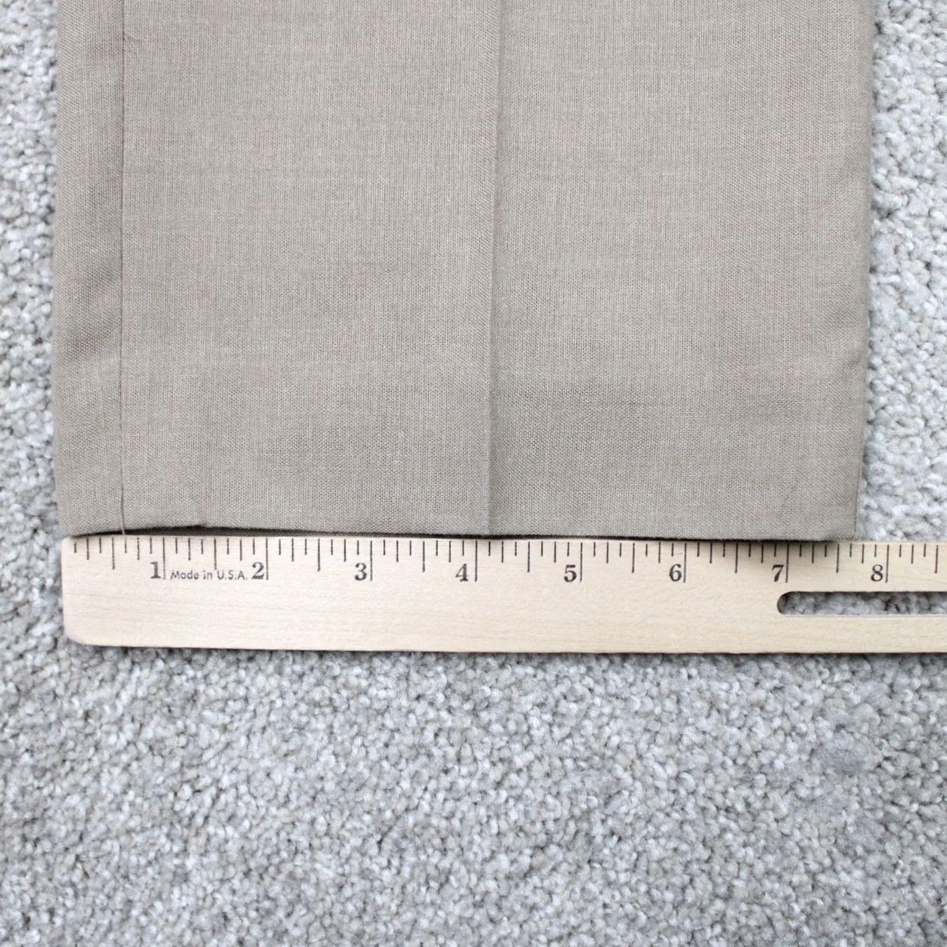 Ralph Lauren LAUREN Ralph Lauren Pants Mens 38x32 Beige Flat Front Polyester/Viscose Blend Dress Pants Size US 38 / EU 54 - 5 Thumbnail