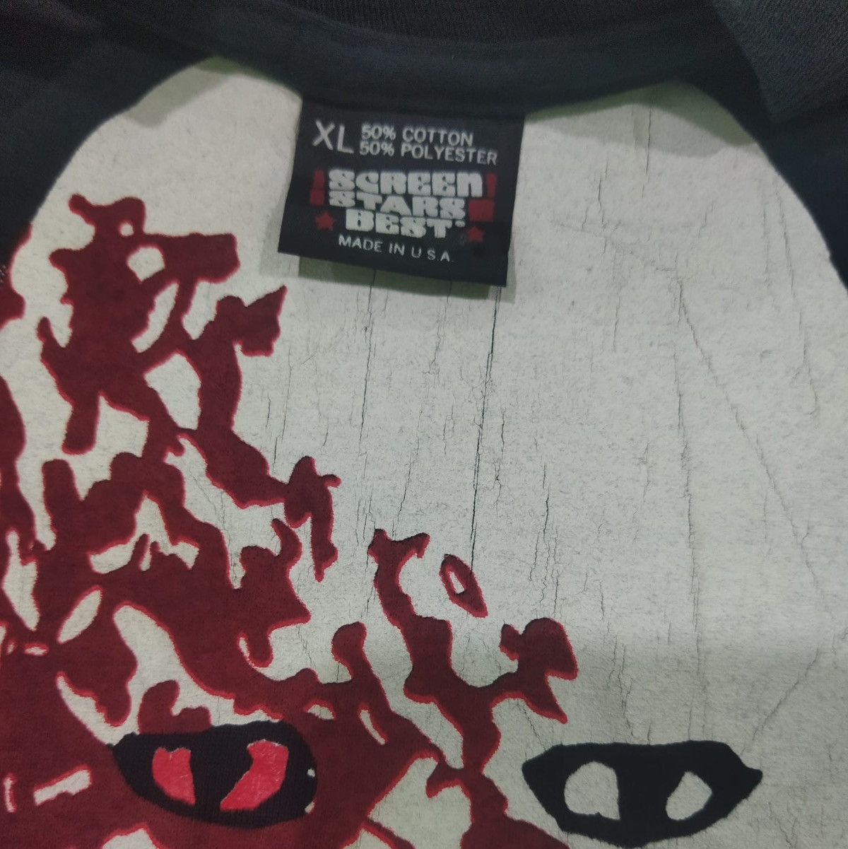 Vintage Vintage 1980s Dawn Of The Dead Horror Movie Promo Tee Size US XL / EU 56 / 4 - 2 Thumbnail