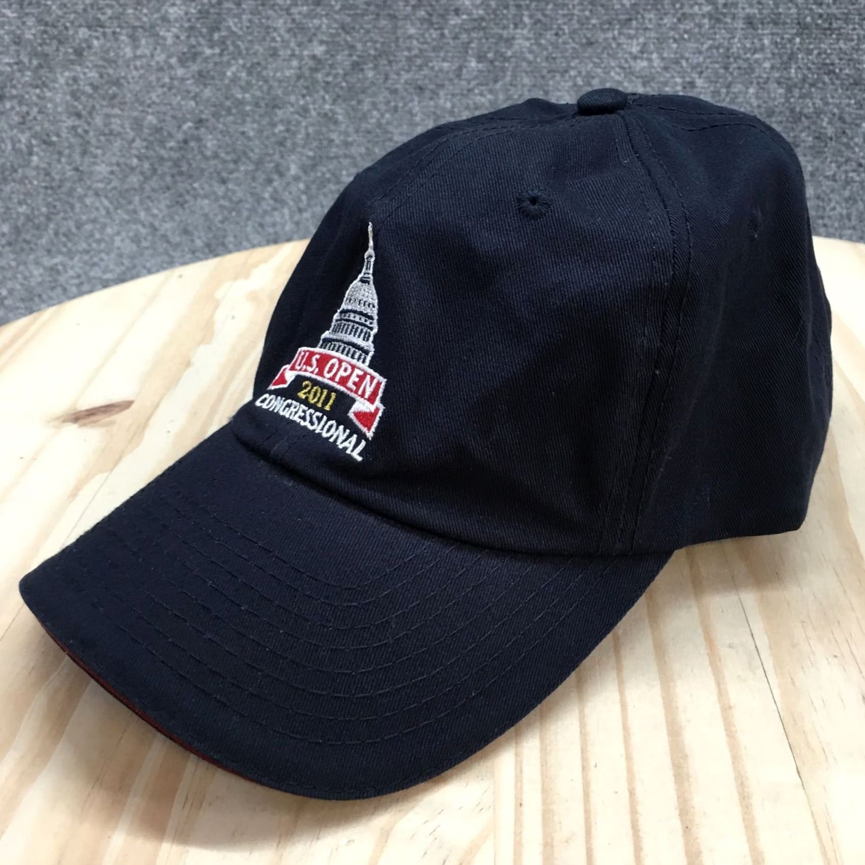 Vintage US Open Congressional 2011 Baseball Cap Hat Mens One Size Blue Embroidered USGA Size ONE SIZE - 2 Thumbnail