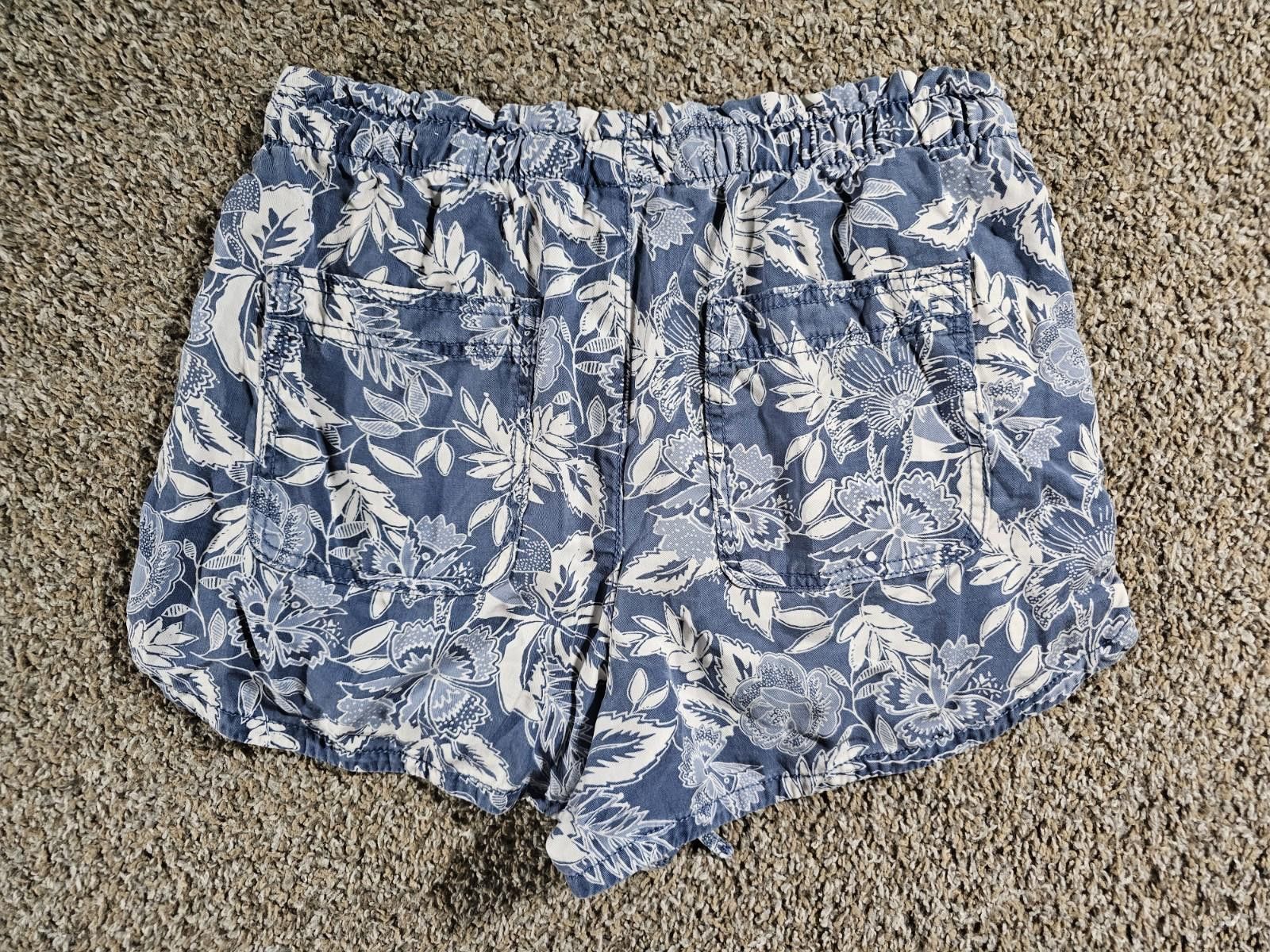 American Eagle Outfitters American Eagle Womens Shorts Floral Size M Drawstring Hirise Size 32" / US 10 / IT 46 - 5 Thumbnail