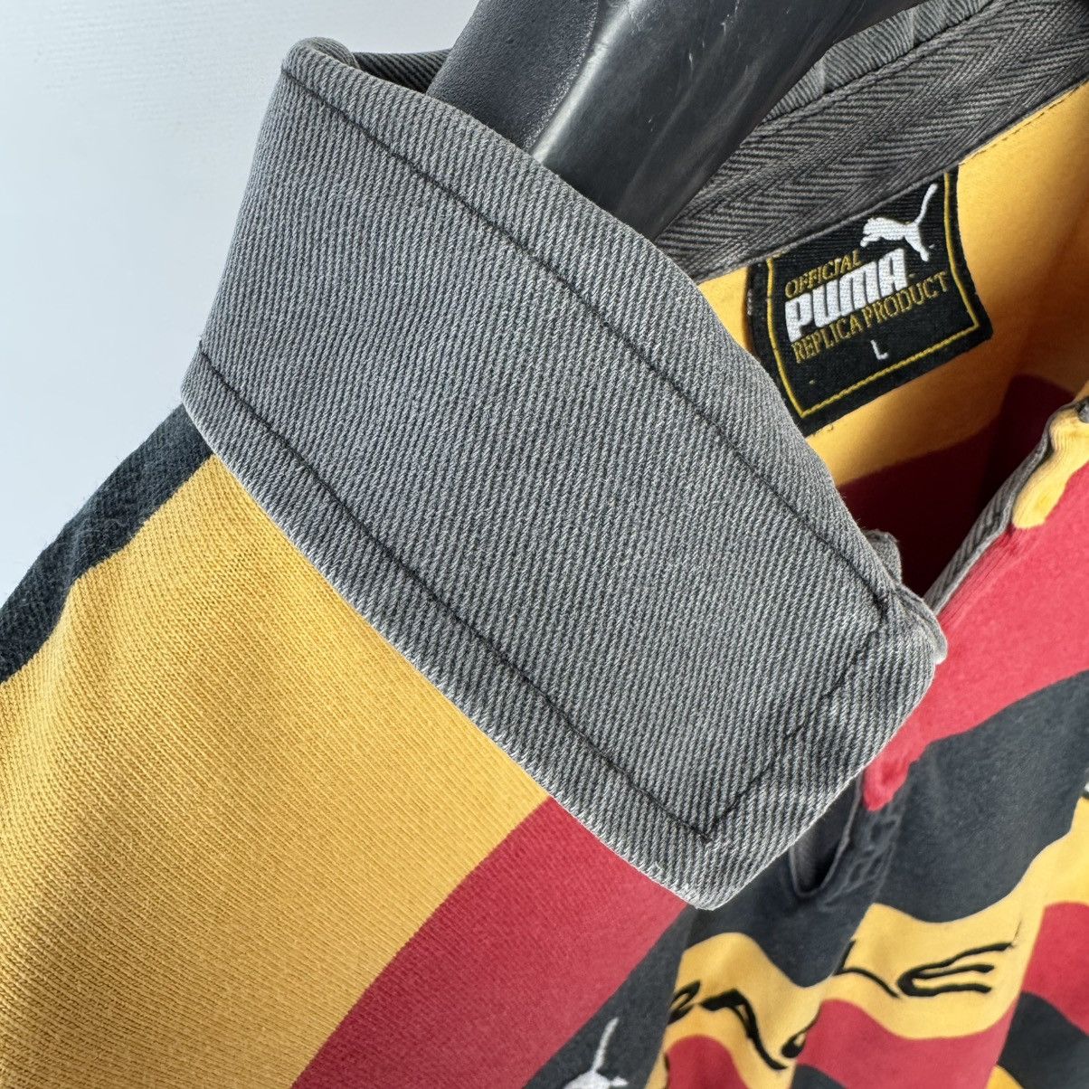 Puma Richmond 1998 1999 Rugby Union Shirt Jersey Long Sleeve Sz L Size US L / EU 52-54 / 3 - 16 Thumbnail