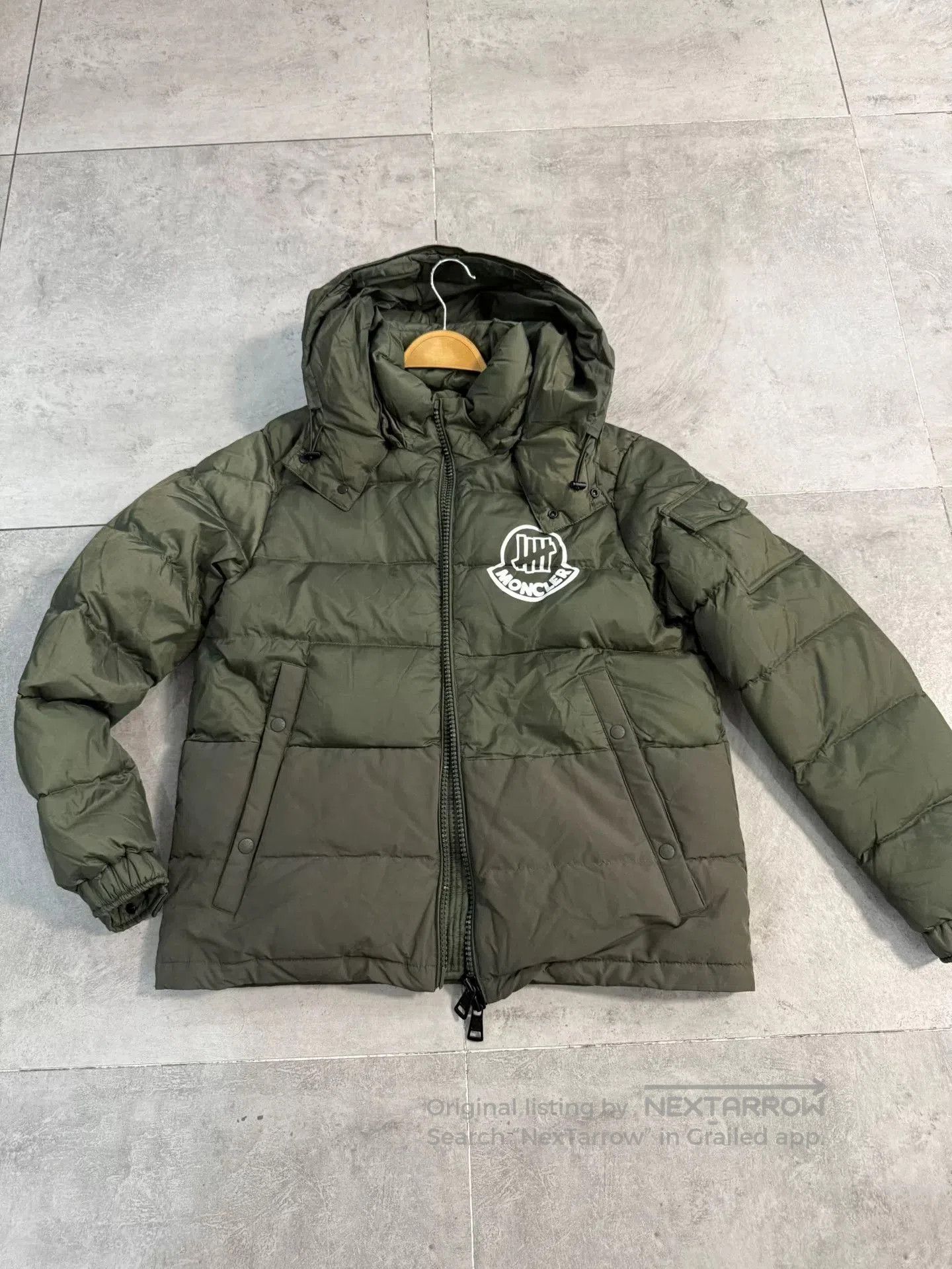 Moncler Moncler Green Hooded Puffer Jacket. Size US M / EU 48-50 / 2 - 1 Thumbnail
