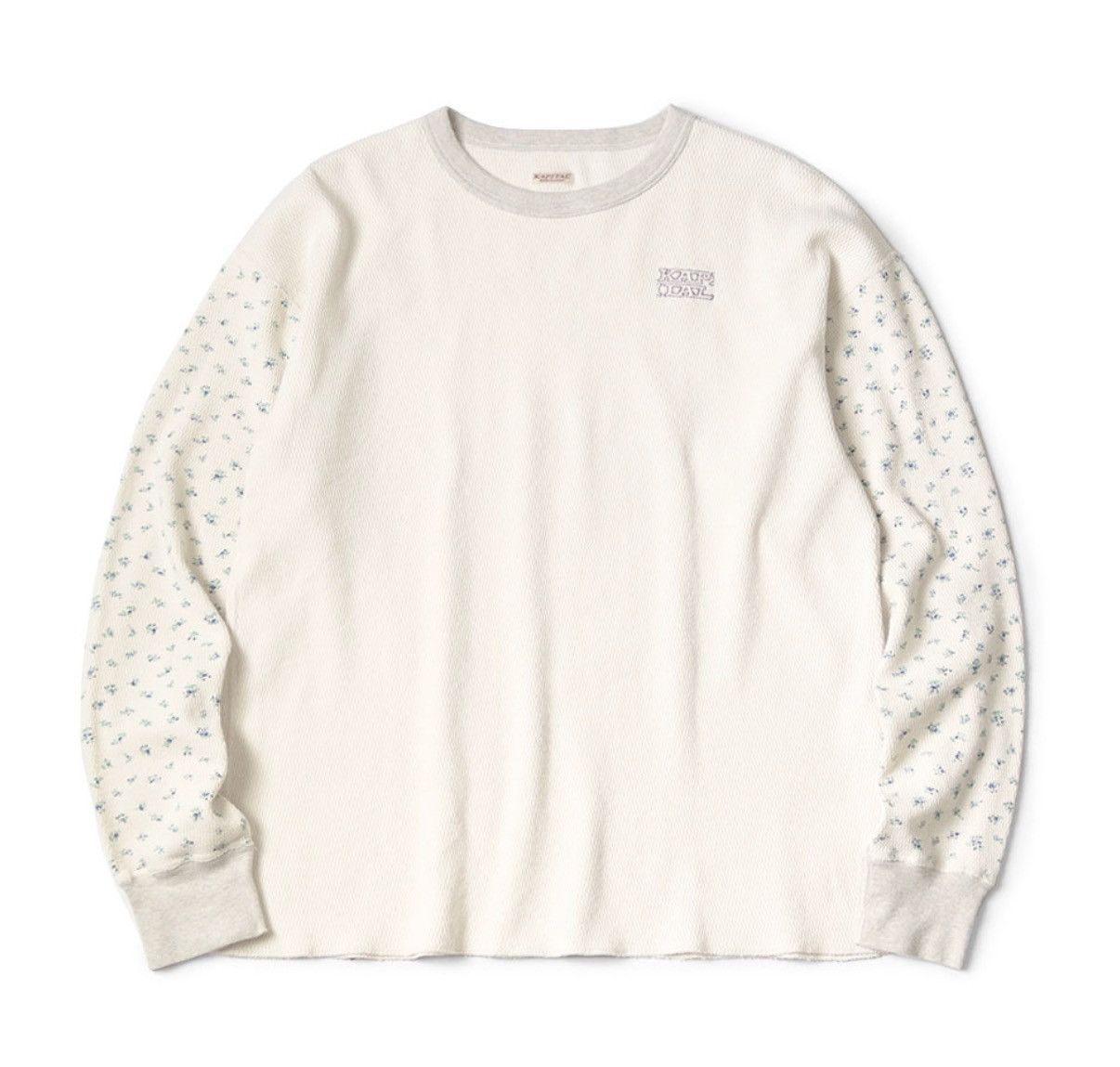 Kapital Kapital 2tone Waffle Flower Long Sleeve T shirts Size US M / EU 48-50 / 2 - 1 Thumbnail