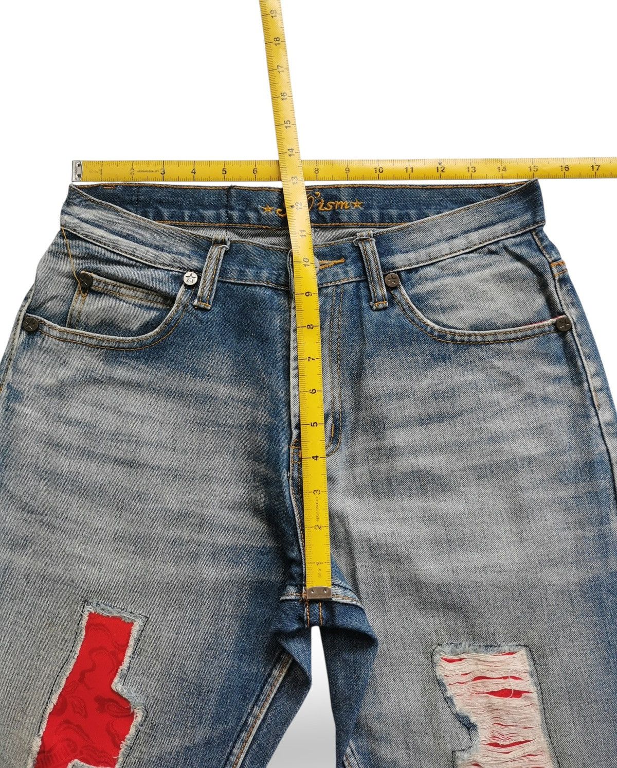 Japanese Brand Go Ism Patchwork Jeans Style Kapital Size US 30 / EU 46 - 10 Thumbnail