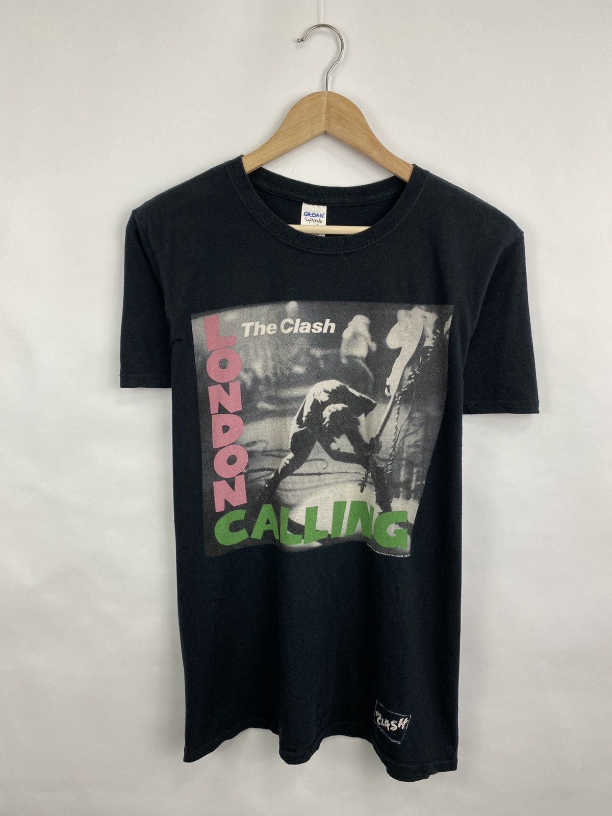 Gildan 🇬🇧 Vintage The Clash London Calling T-shirt Rare Retro Hype Size US M / EU 48-50 / 2 - 3 Thumbnail