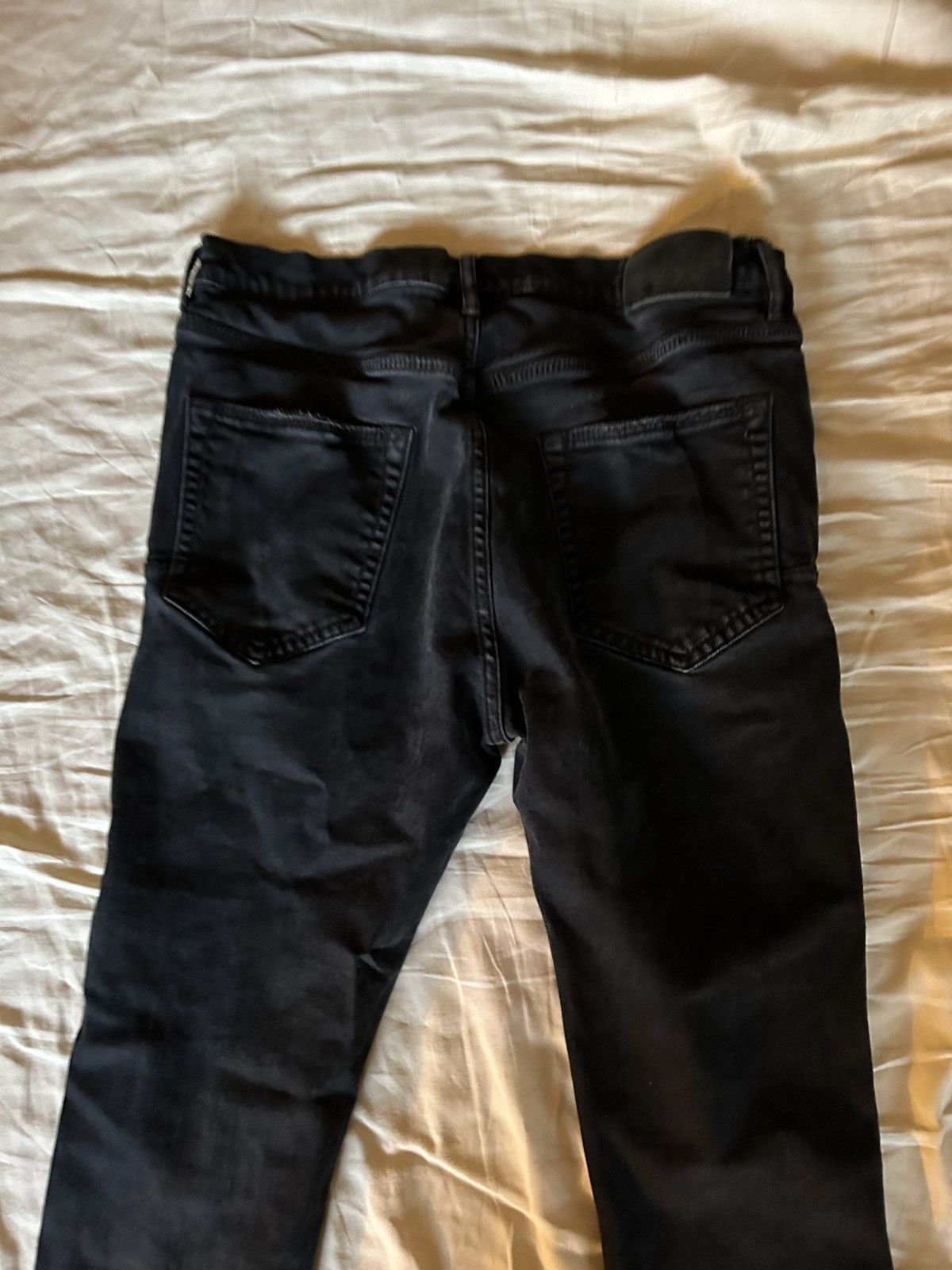 Purple Brand PURPLE WAXED JEANS Size US 33 - 1 Thumbnail